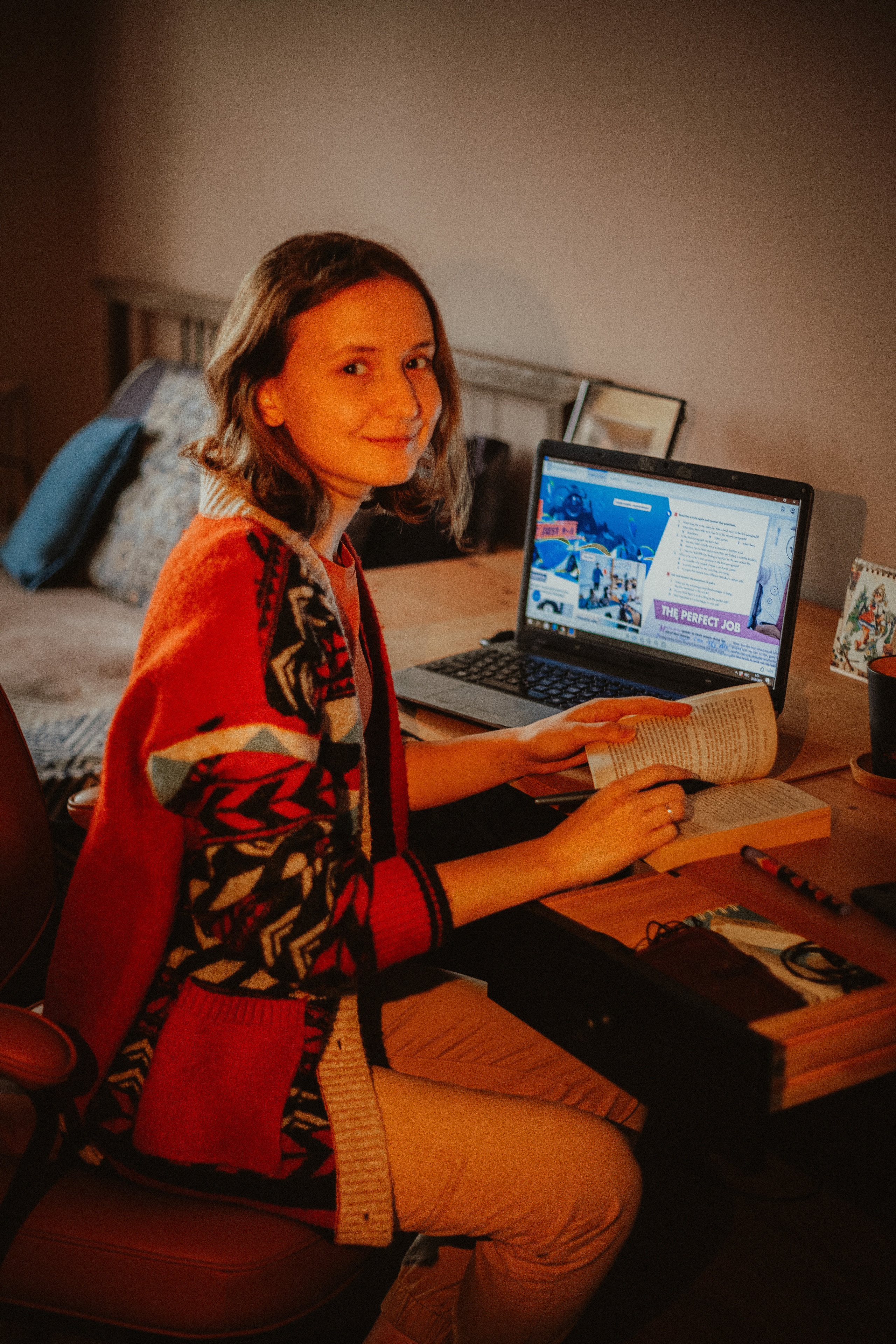 Съемка для преподавателя английского языка Арины Семиковой. Главная