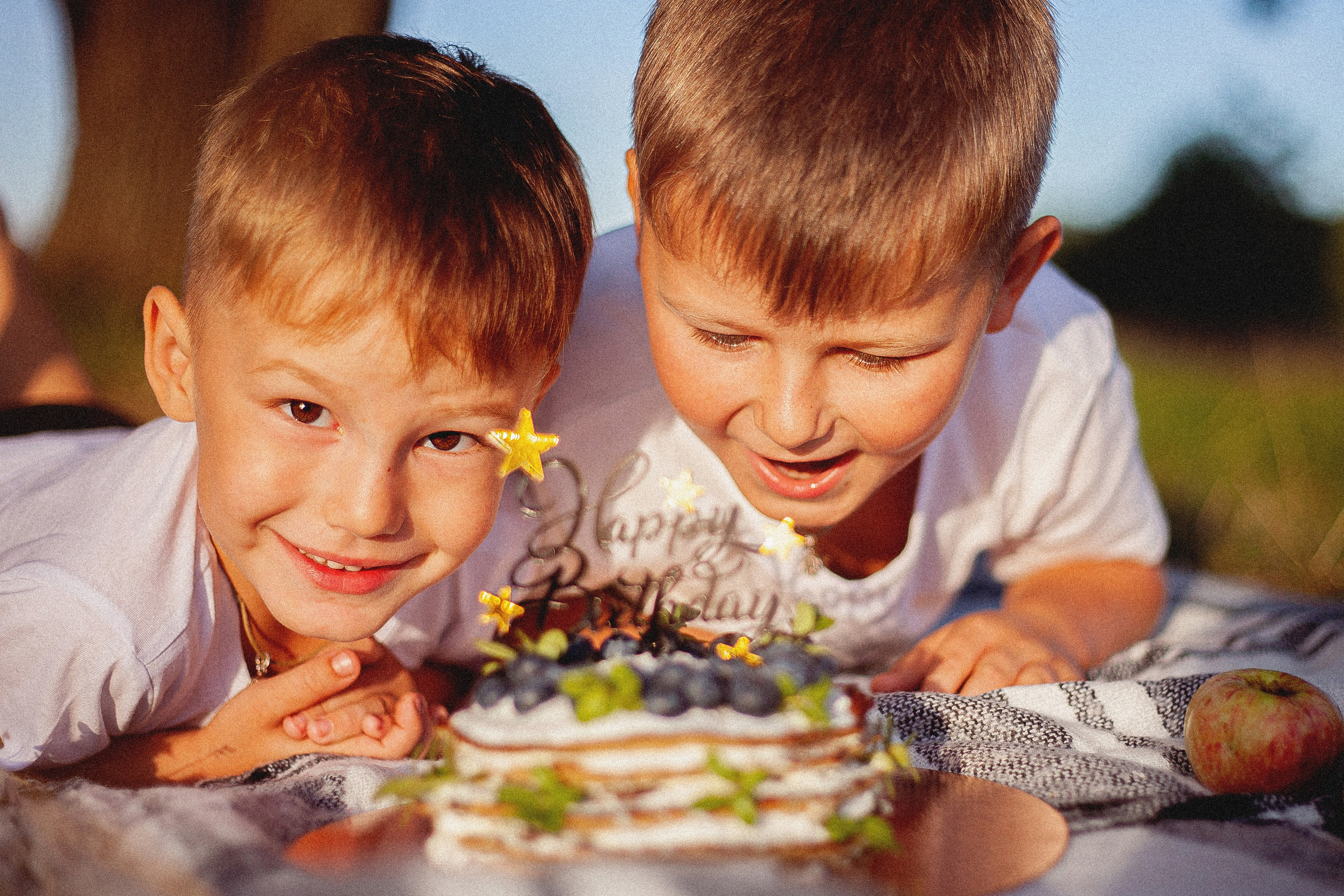 Семья Силяковых на природе, ДР мальчишек. Главная