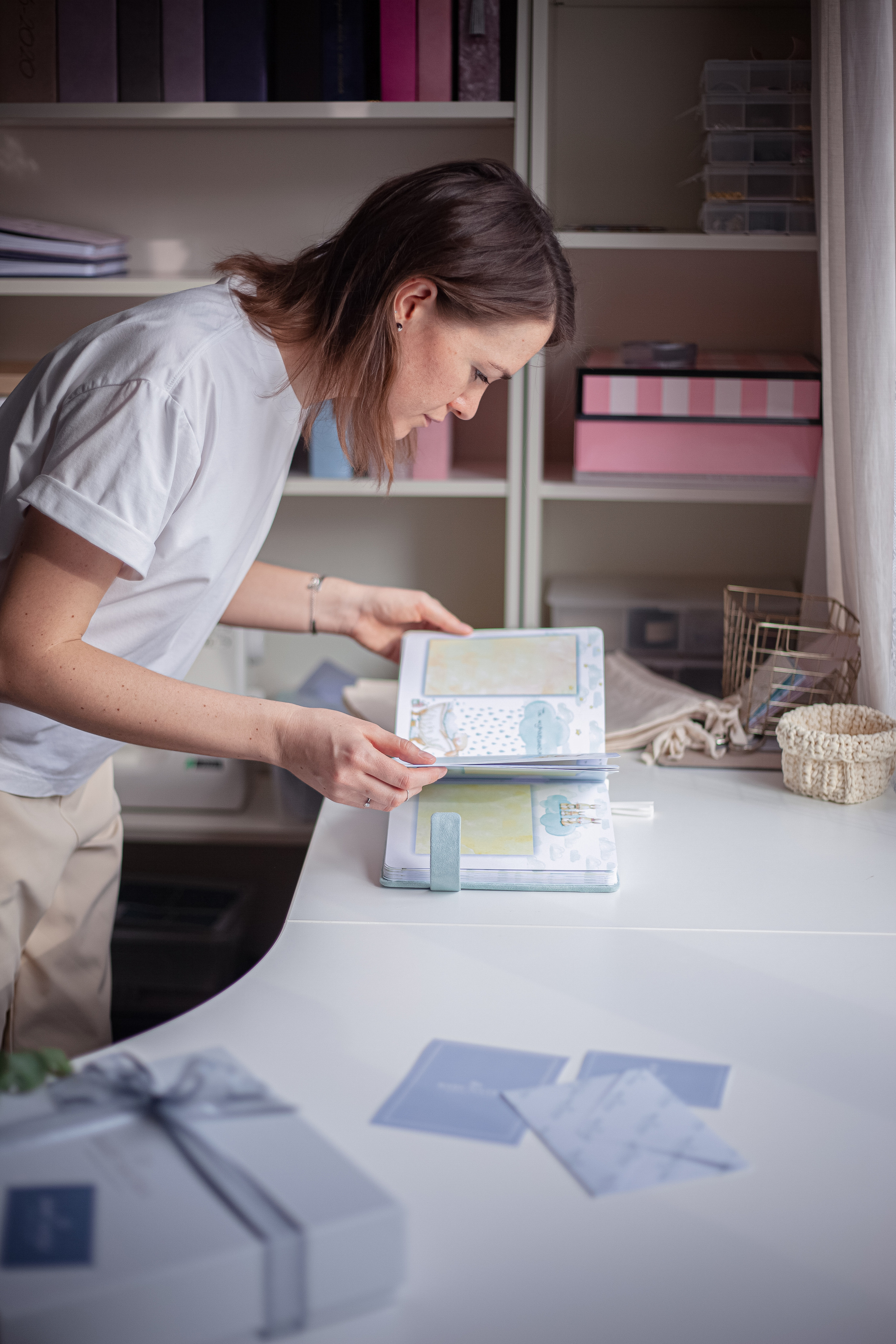 Съемка для бренда фотоальбомов BABY NATRA. Главная