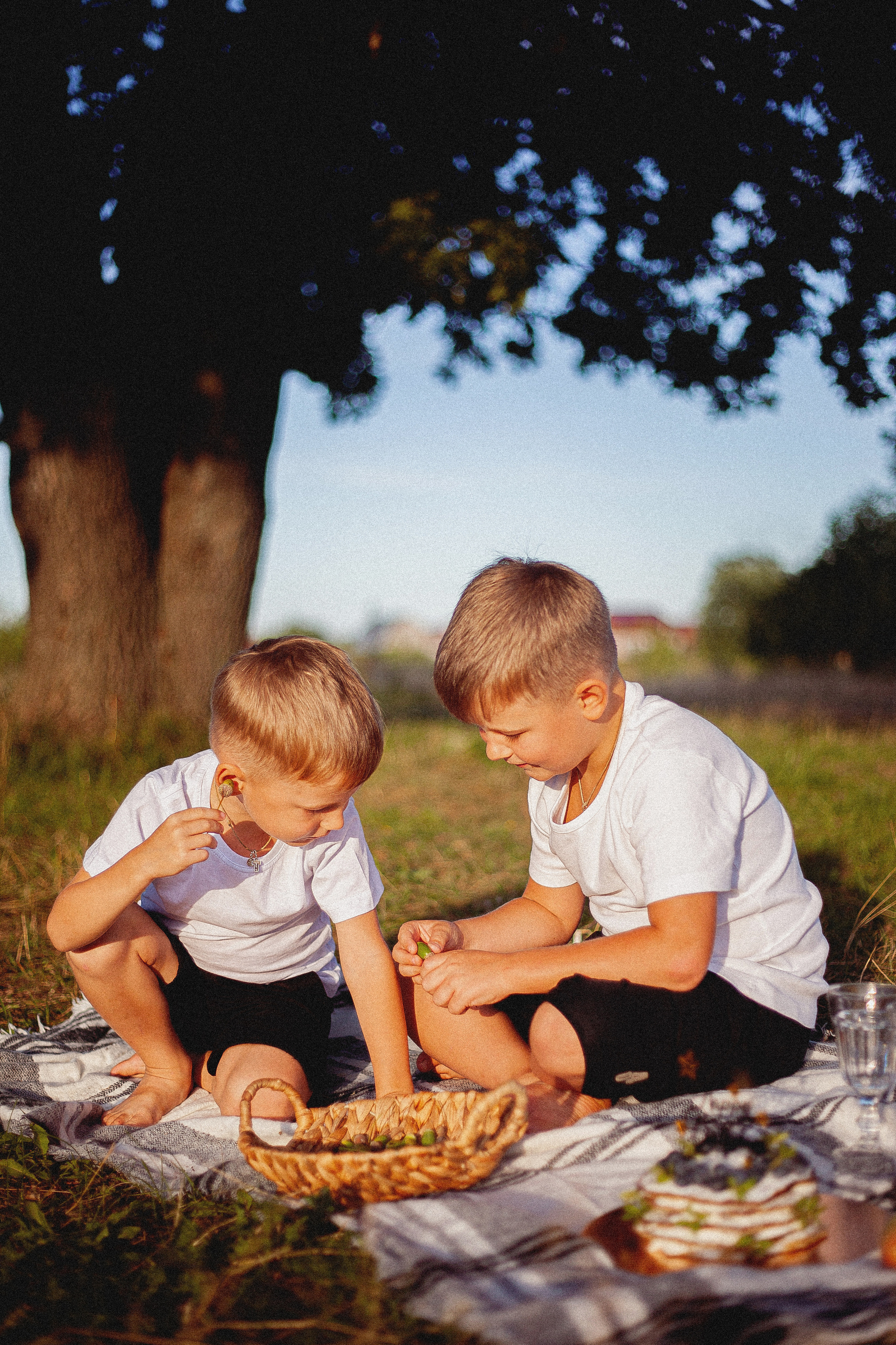 Семья Силяковых на природе, ДР мальчишек. Главная