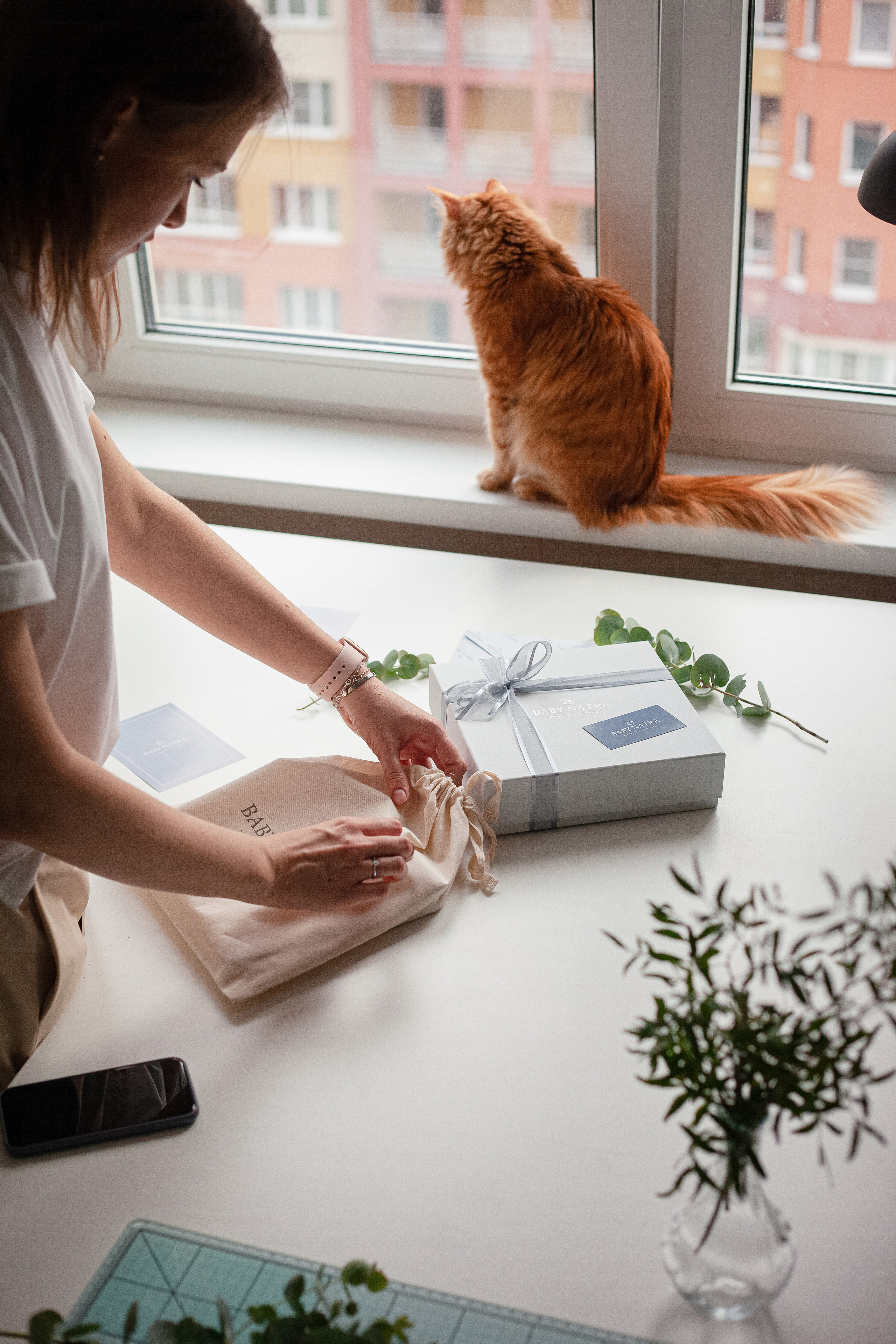 Съемка для бренда фотоальбомов BABY NATRA. Главная