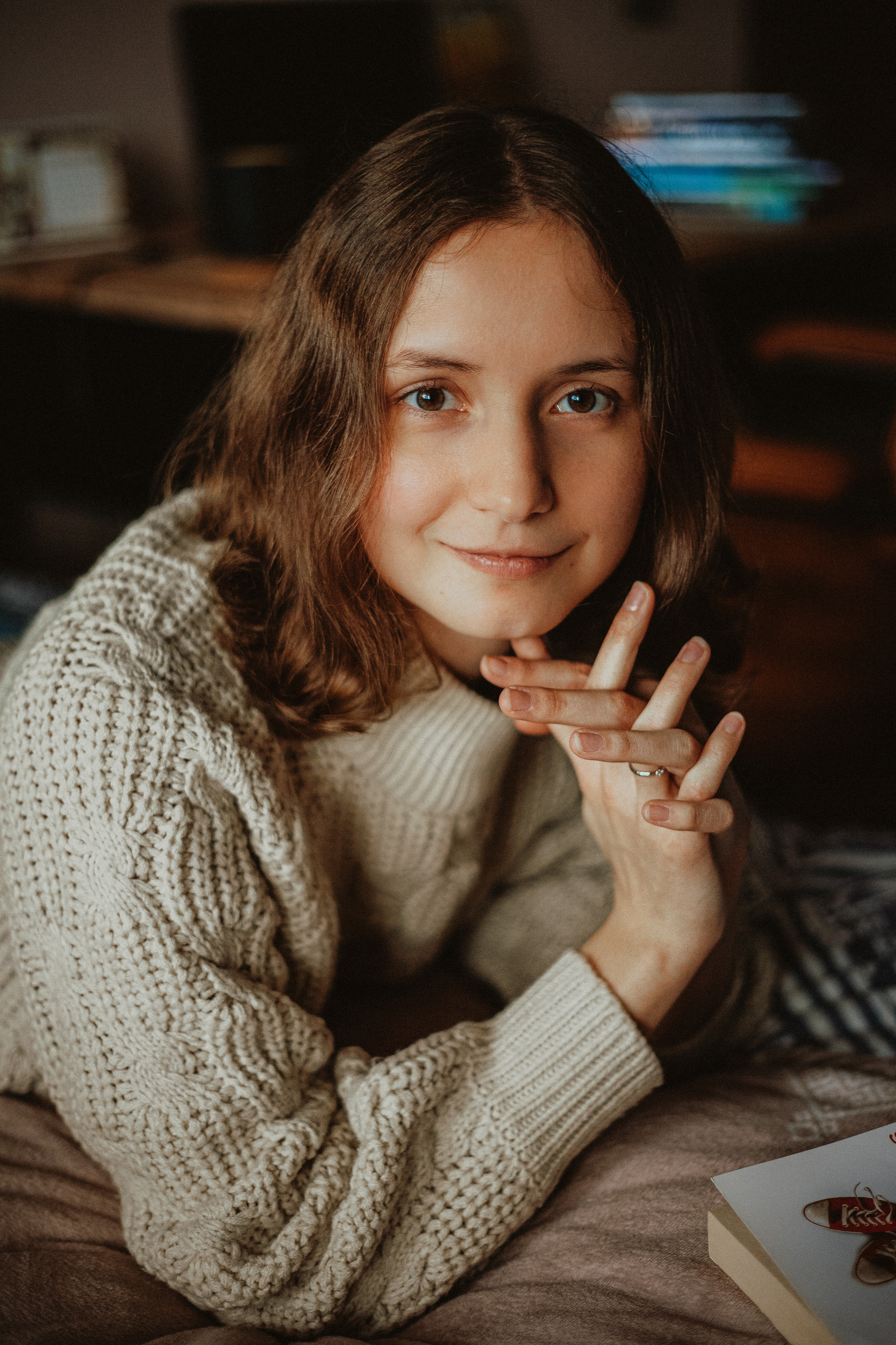 Съемка для преподавателя английского языка Арины Семиковой. Главная