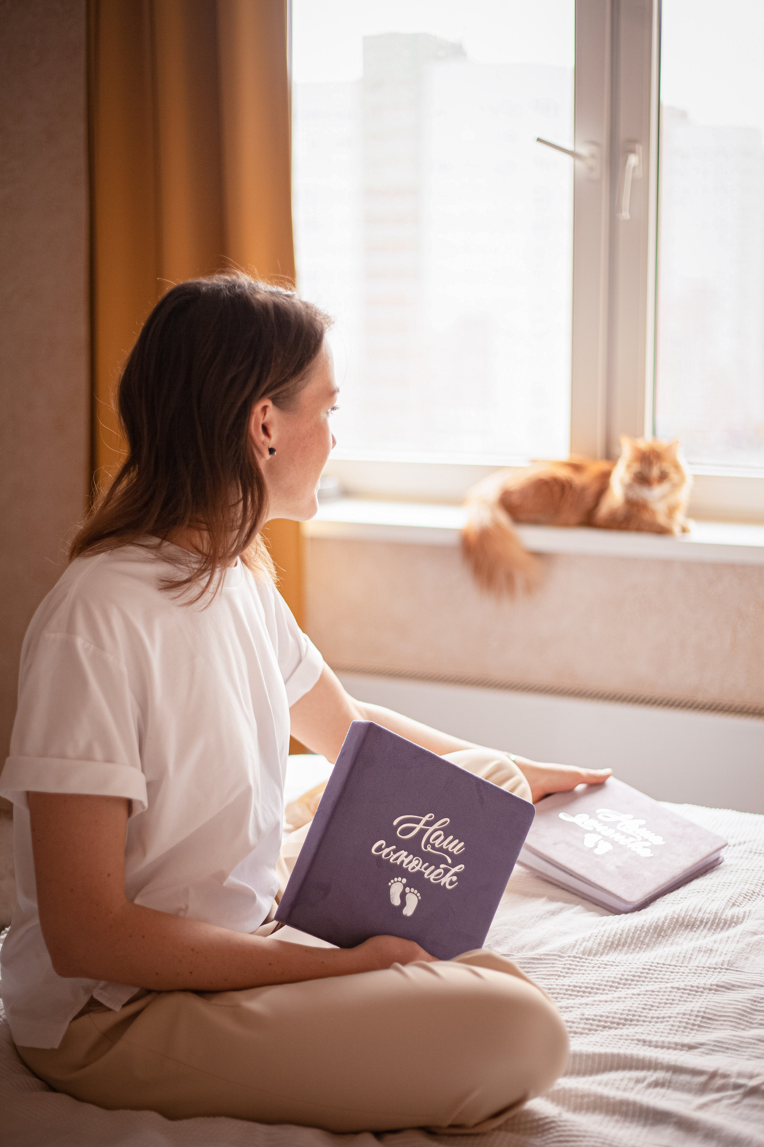 Съемка для бренда фотоальбомов BABY NATRA. Главная