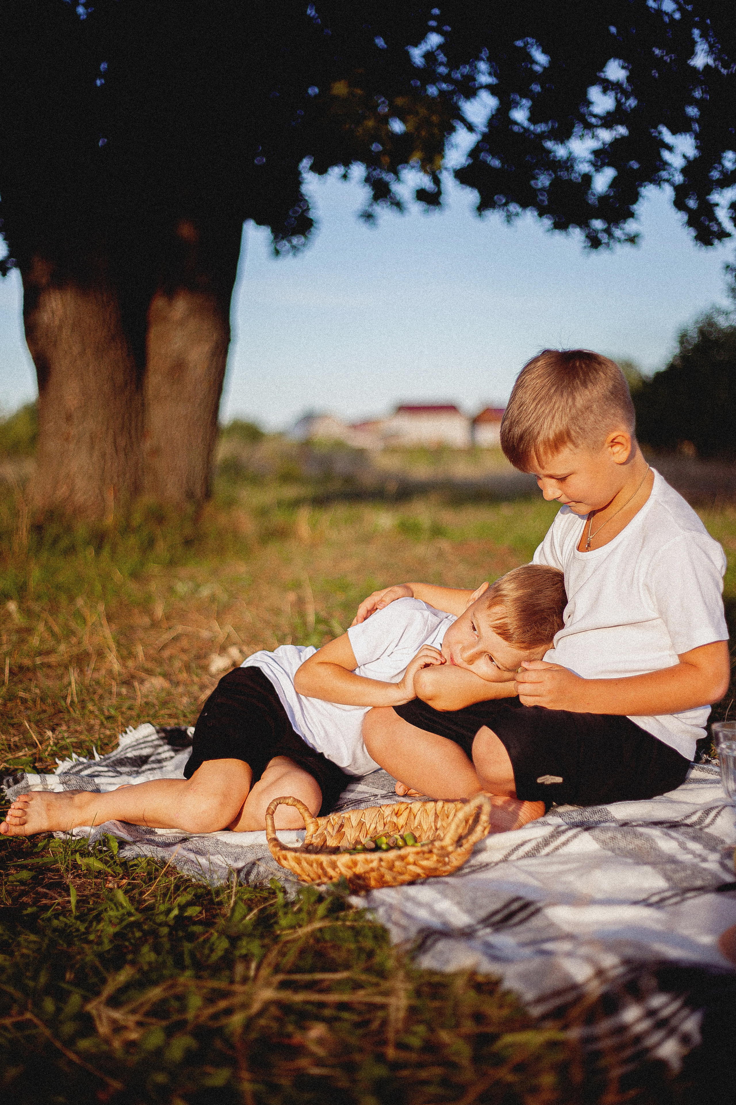 Семья Силяковых на природе, ДР мальчишек. Главная