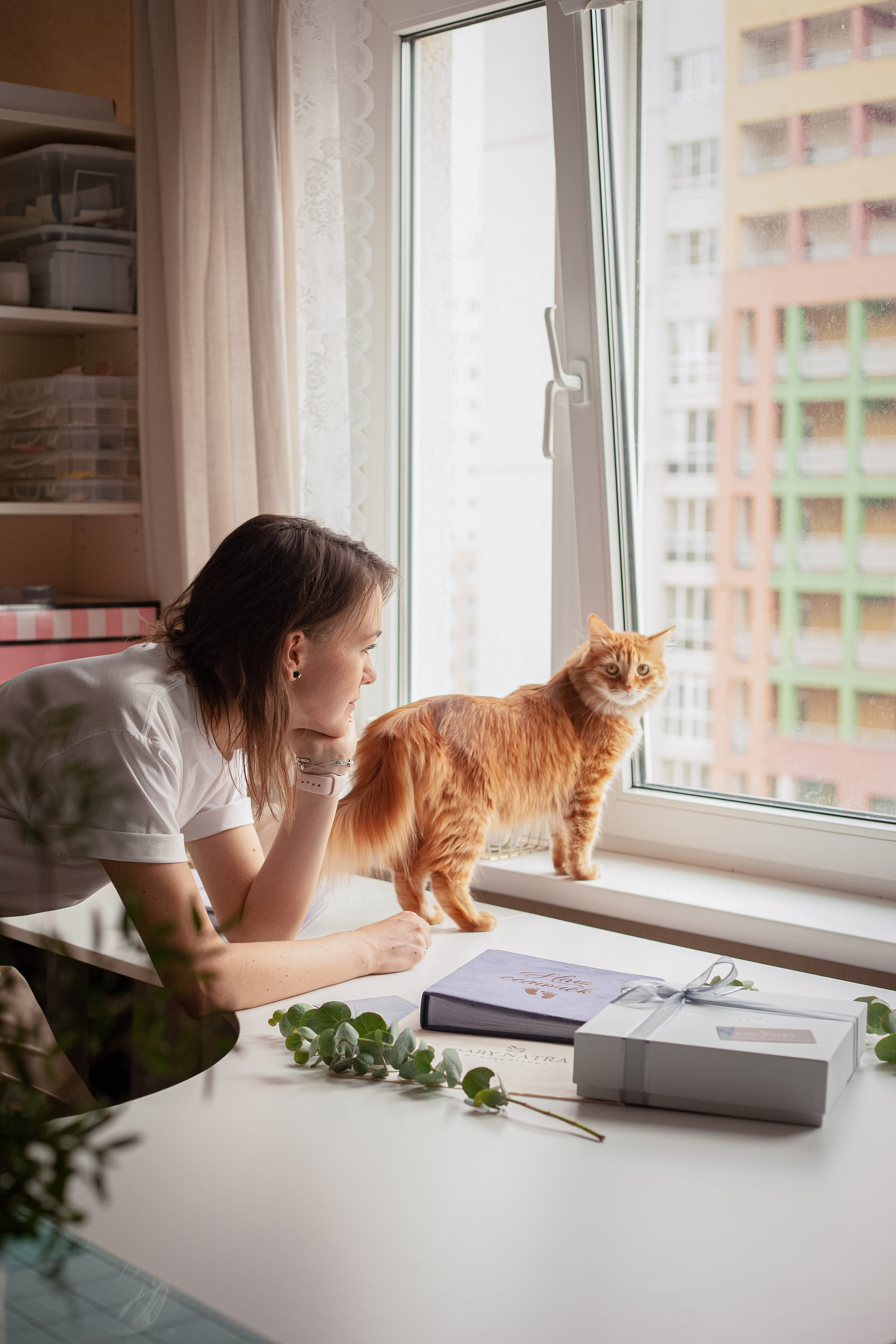 Съемка для бренда фотоальбомов BABY NATRA. Главная