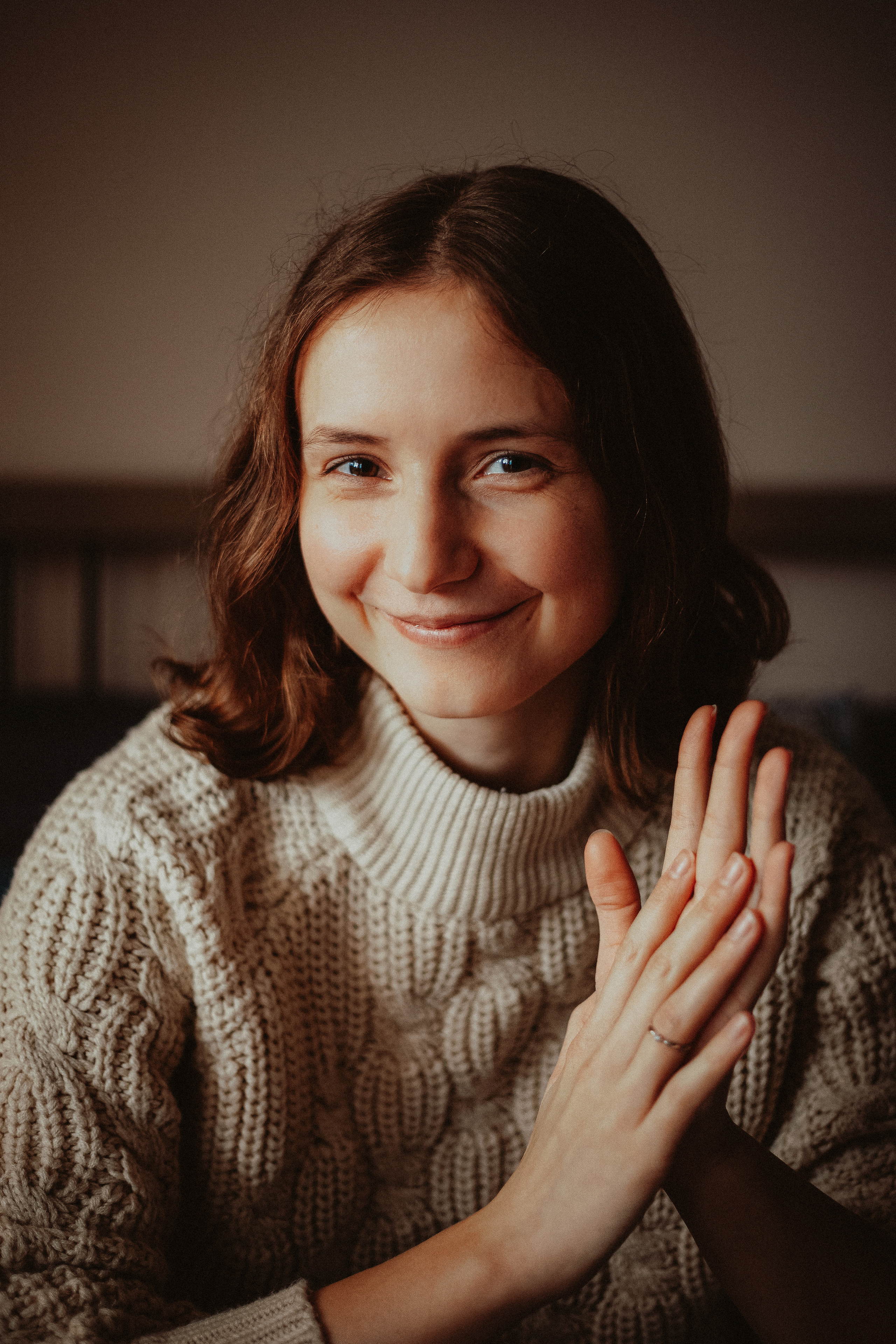 Съемка для преподавателя английского языка Арины Семиковой. Главная