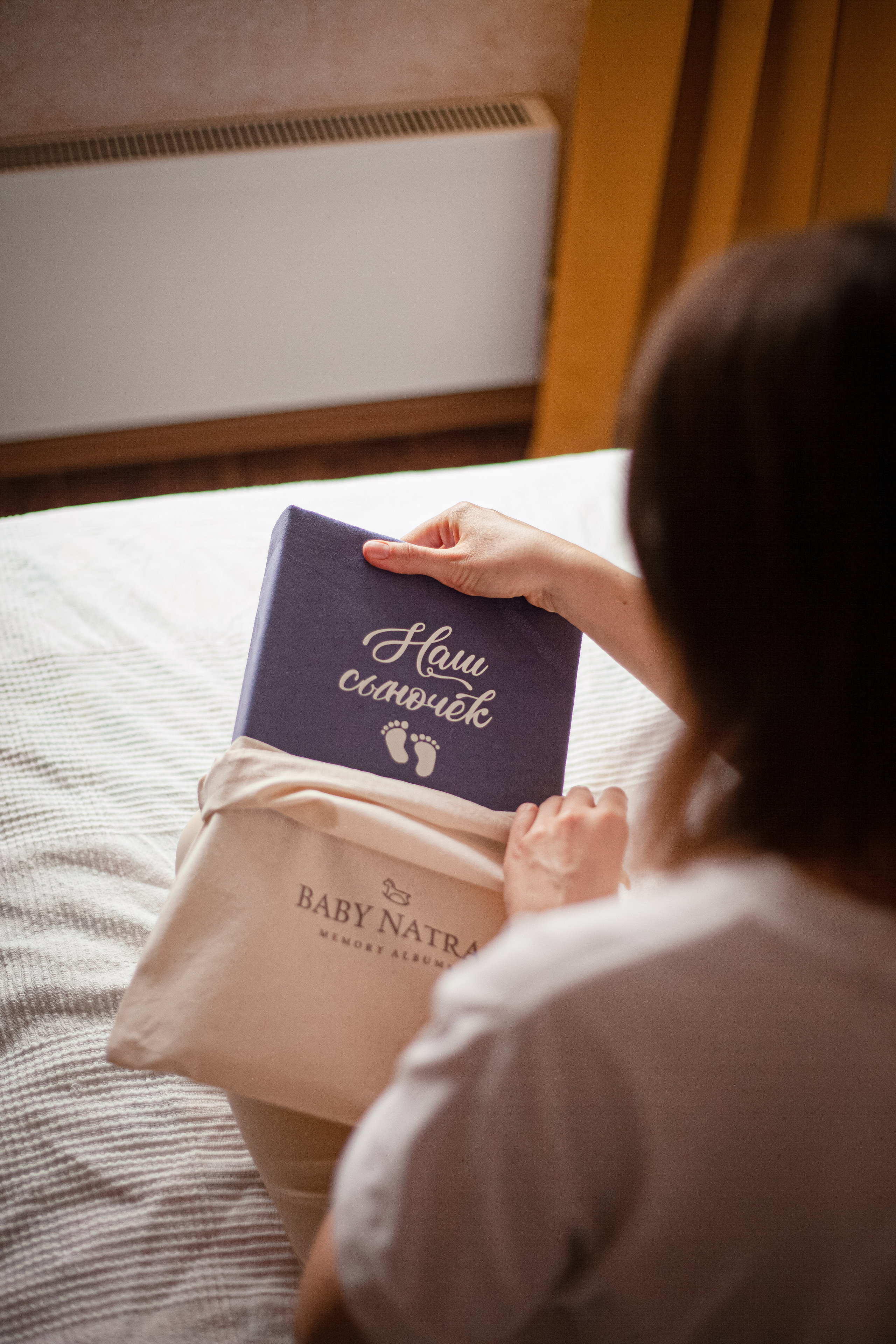 Съемка для бренда фотоальбомов BABY NATRA. Главная