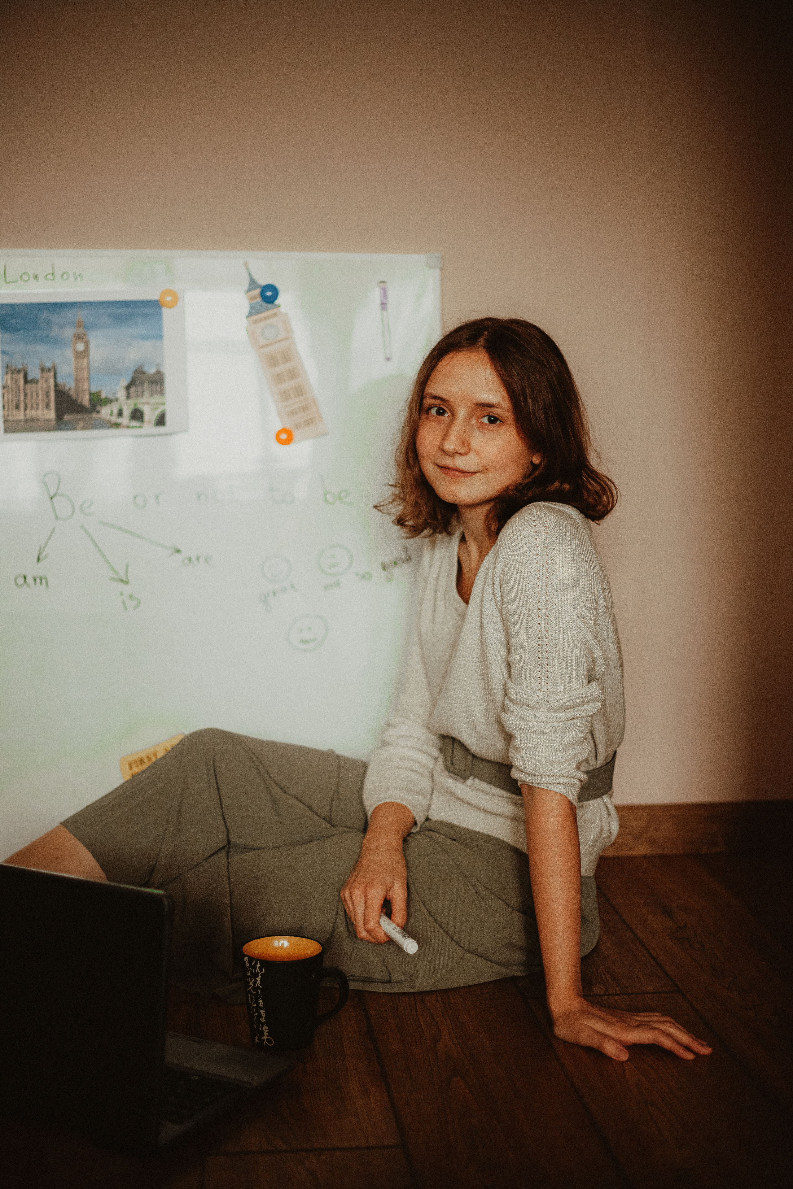 Съемка для преподавателя английского языка Арины Семиковой. Главная