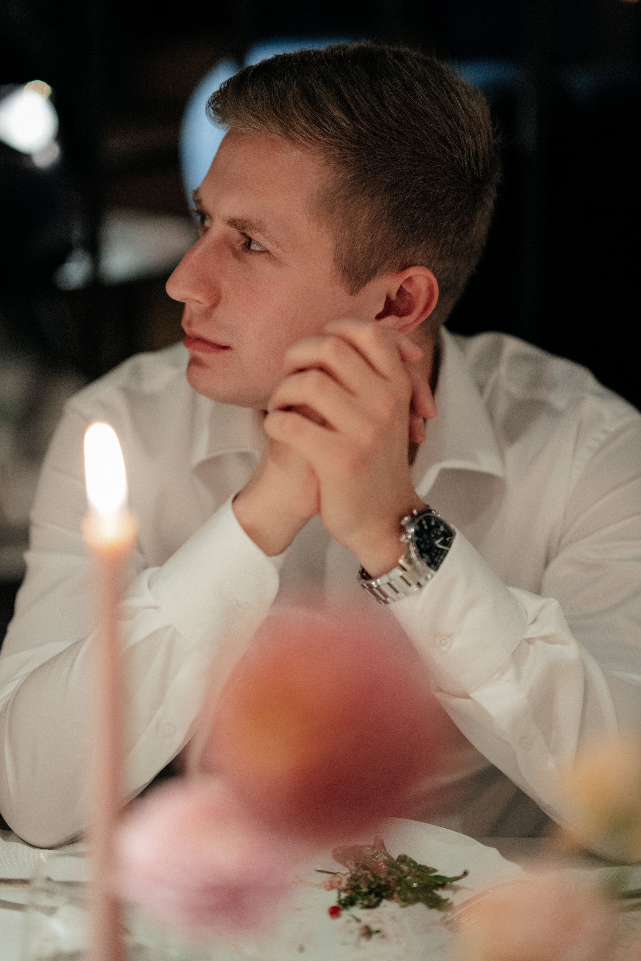 Свадебный ужин в кругу друзей/ ресторан Мина. Свадебный фотограф Москва Александра Аверкова