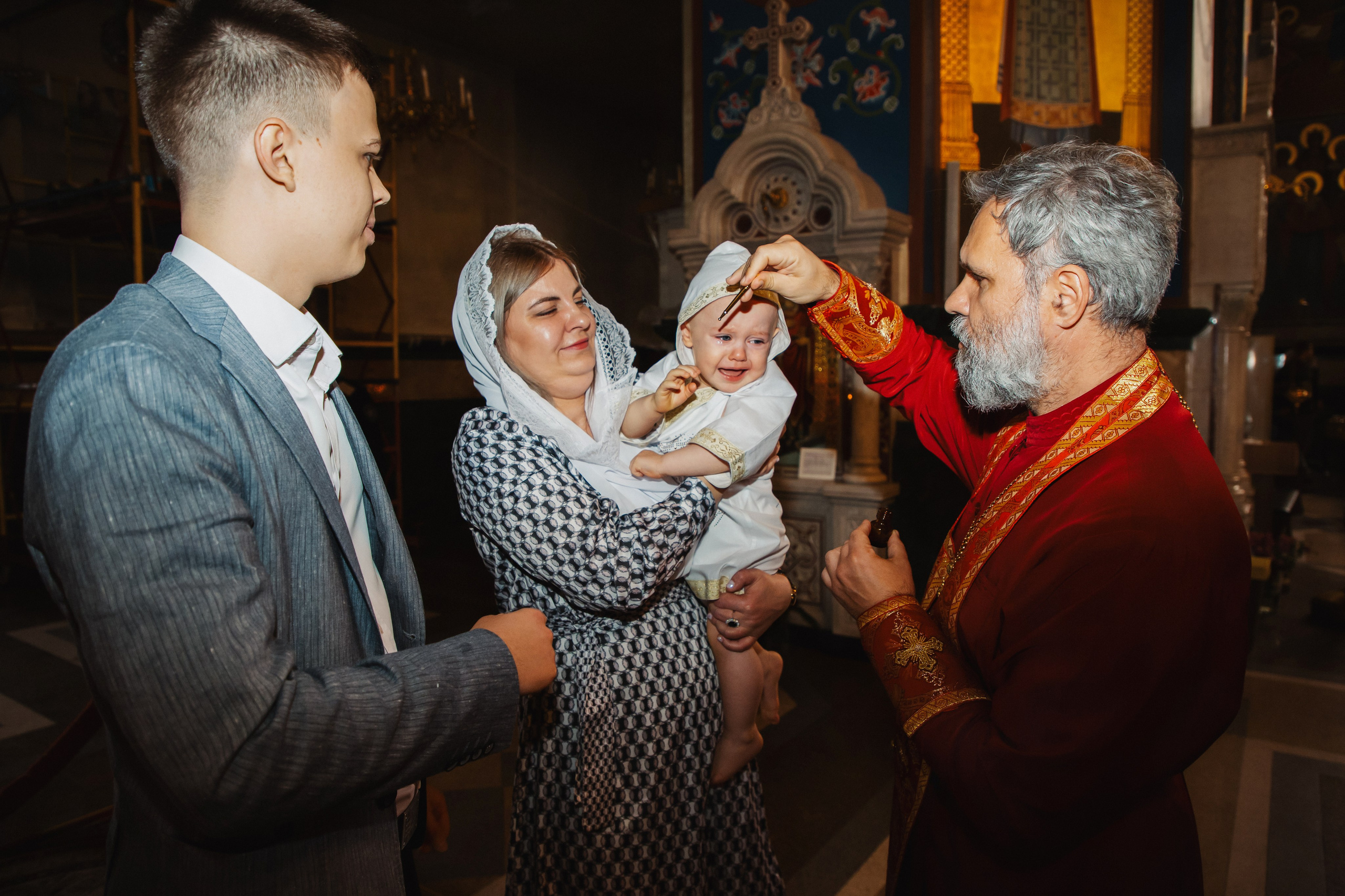 Таинство Крещения в Краснодаре. Свадебный и семейный фотограф/видеограф в Краснодаре Наталья Осинская