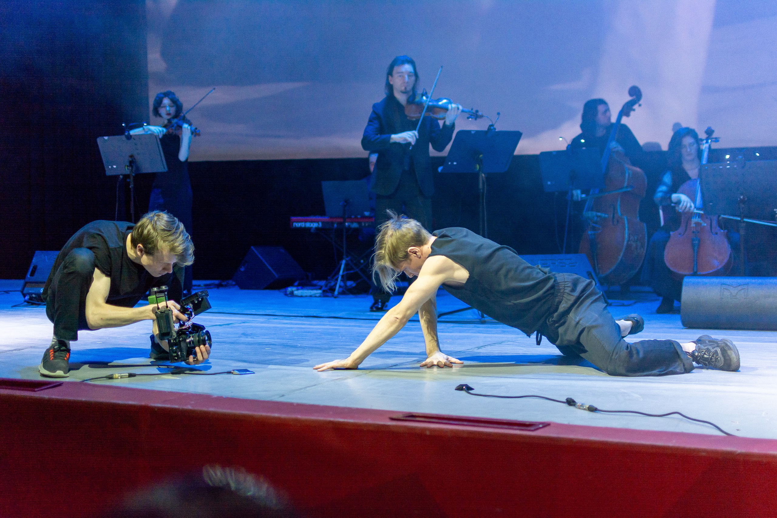 Концерт оркестра Cinematica. Репортажный фотограф в Новосибирске