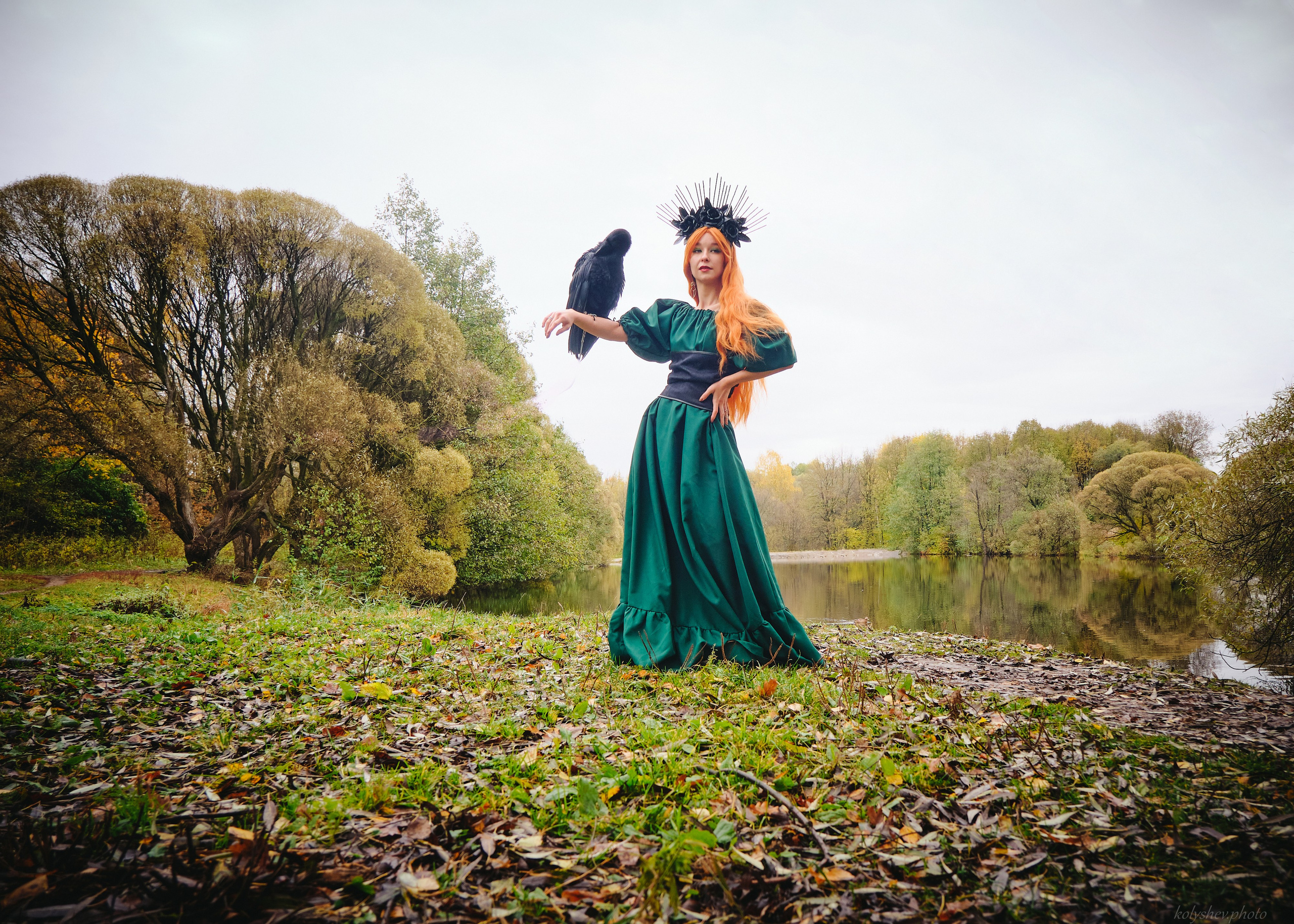 фотосессия на берегу в Москве