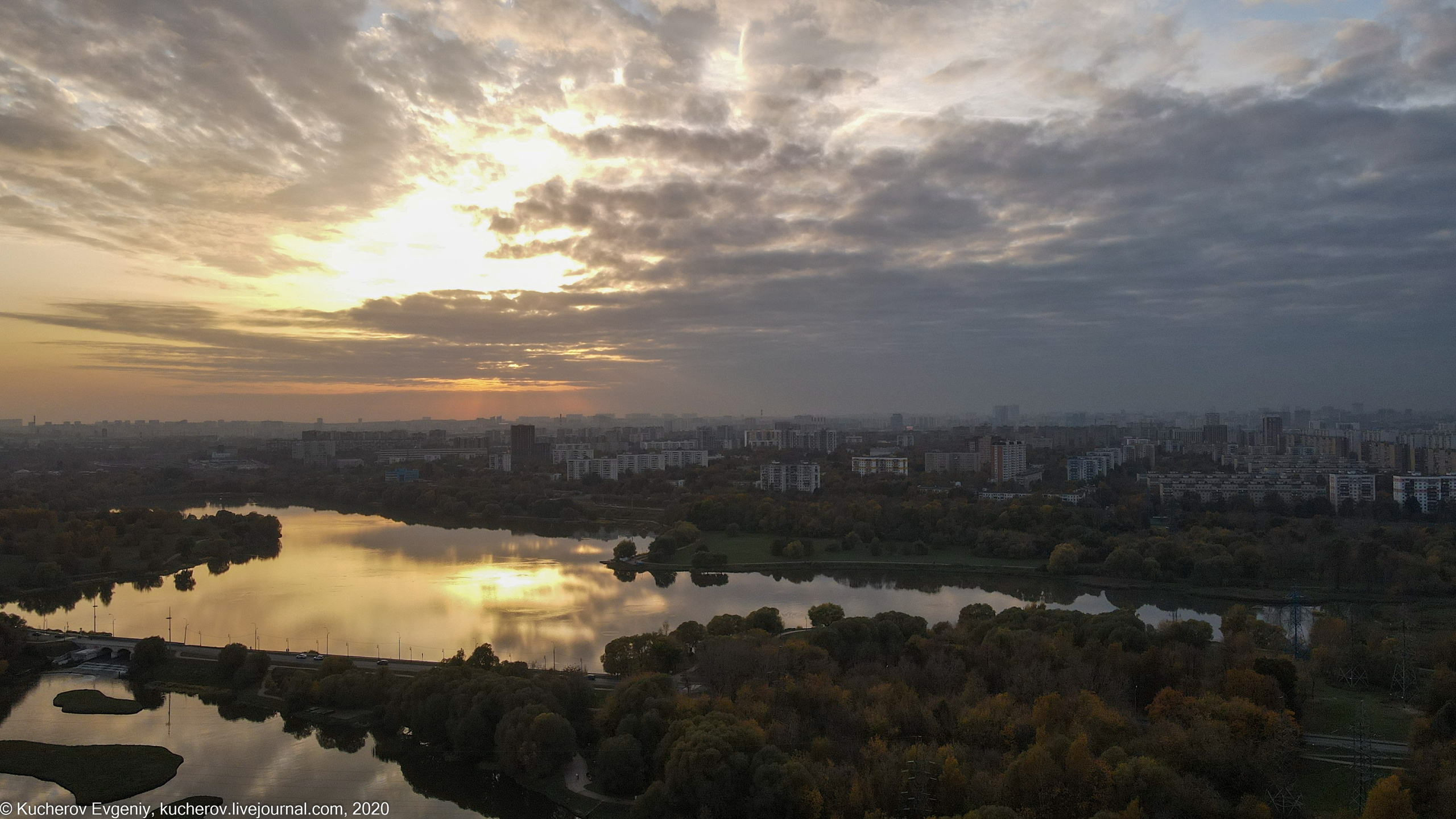 Борисовские пруды и Царицыно. Кучеров Евгений. Фотограф