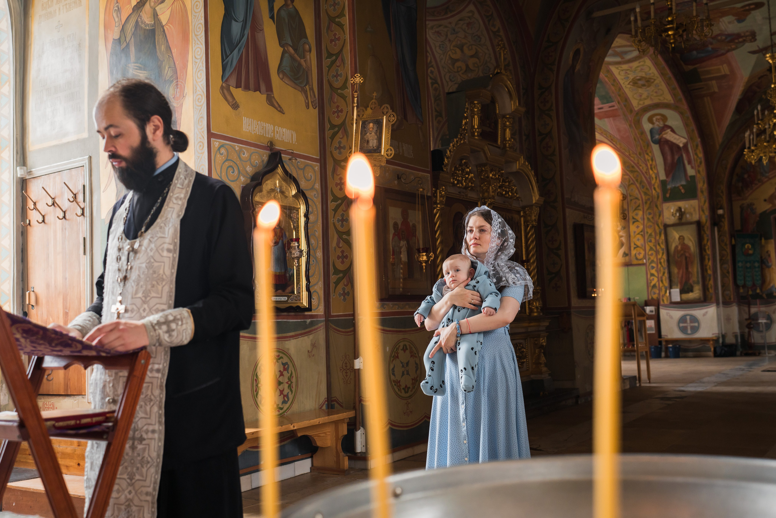 Крещение. Свадебный фотограф Вера Климова