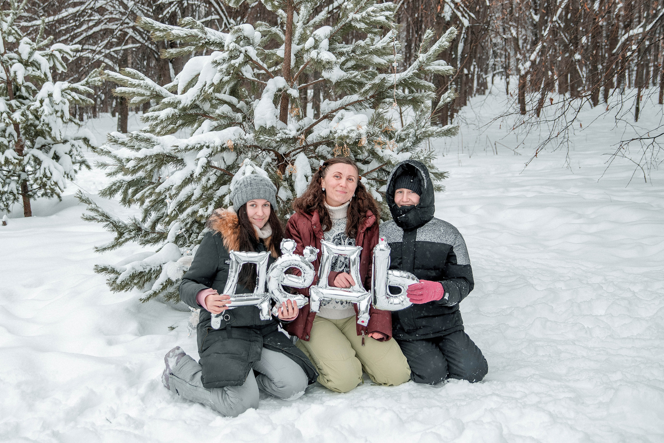 Наталья и дети. Стильный портретный и семейный фотограф в Москве Ника Артуньянц