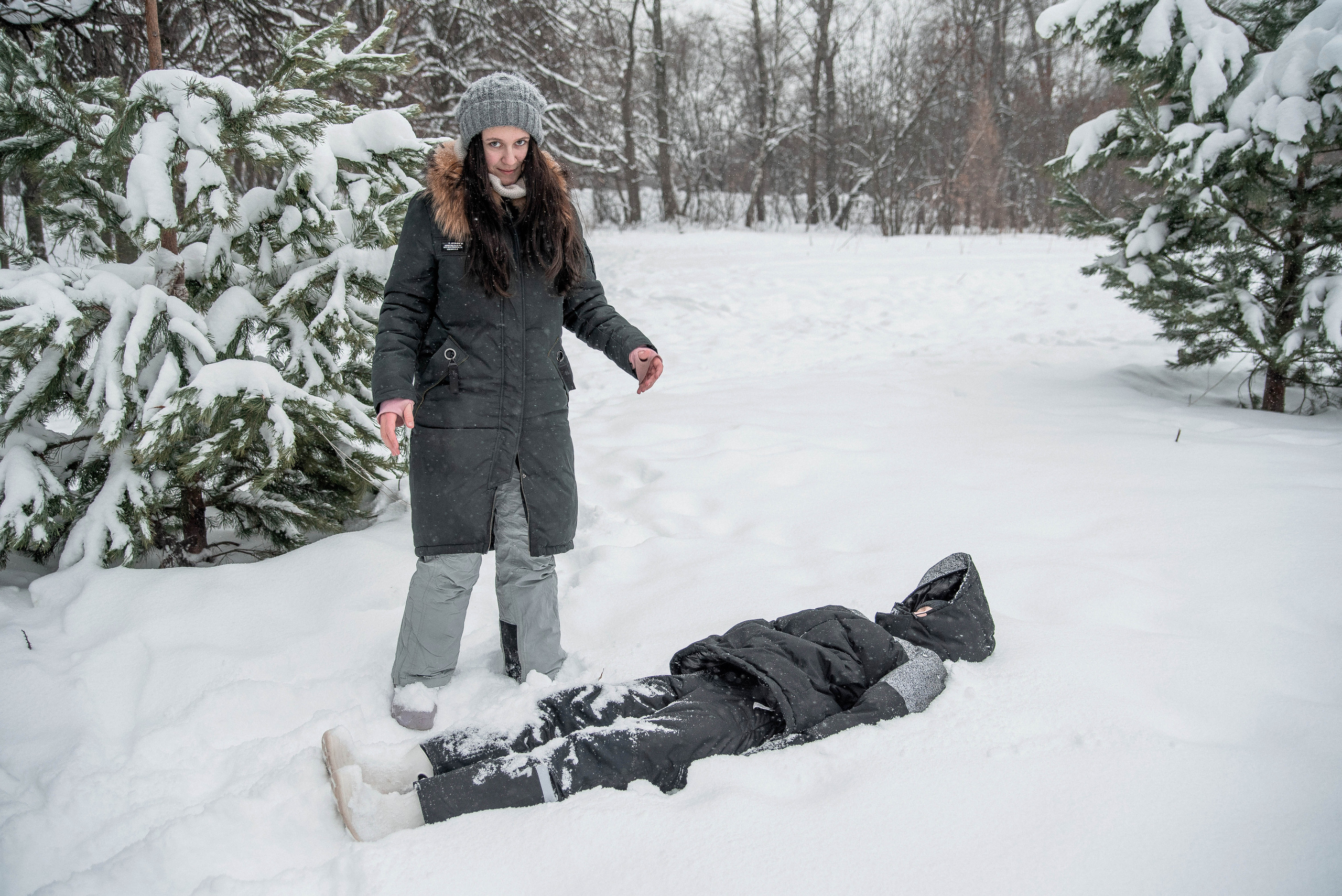Наталья и дети. Стильный портретный и семейный фотограф в Москве Ника Артуньянц