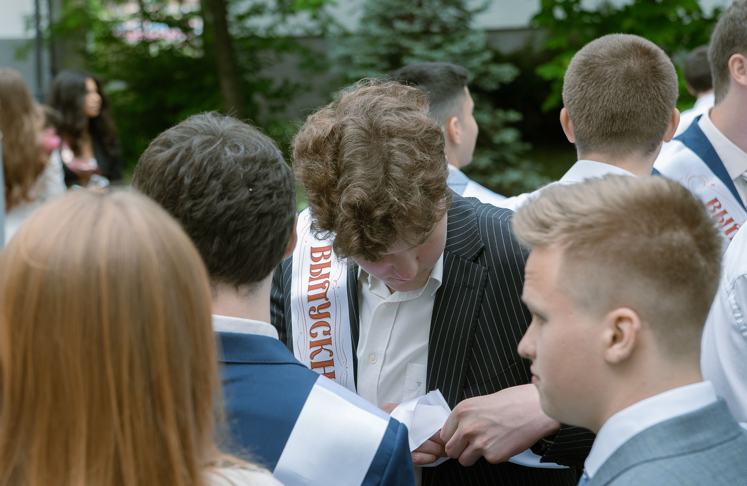 Последний звонок. Стильный портретный и семейный фотограф в Москве Ника Артуньянц