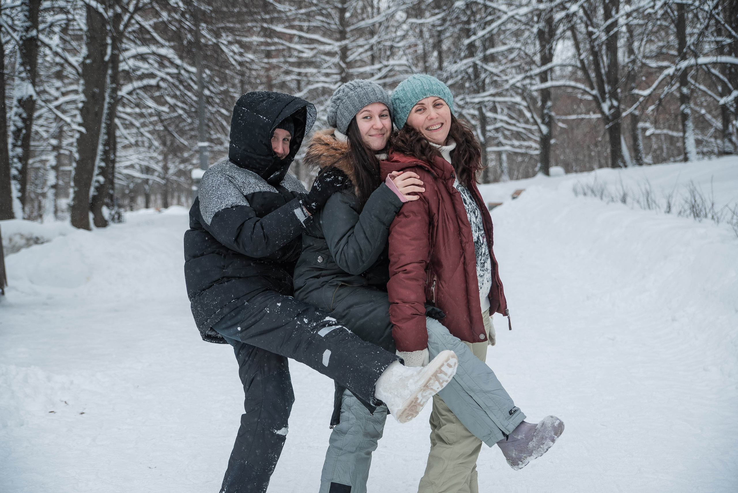 Наталья и дети. Стильный портретный и семейный фотограф в Москве Ника Артуньянц