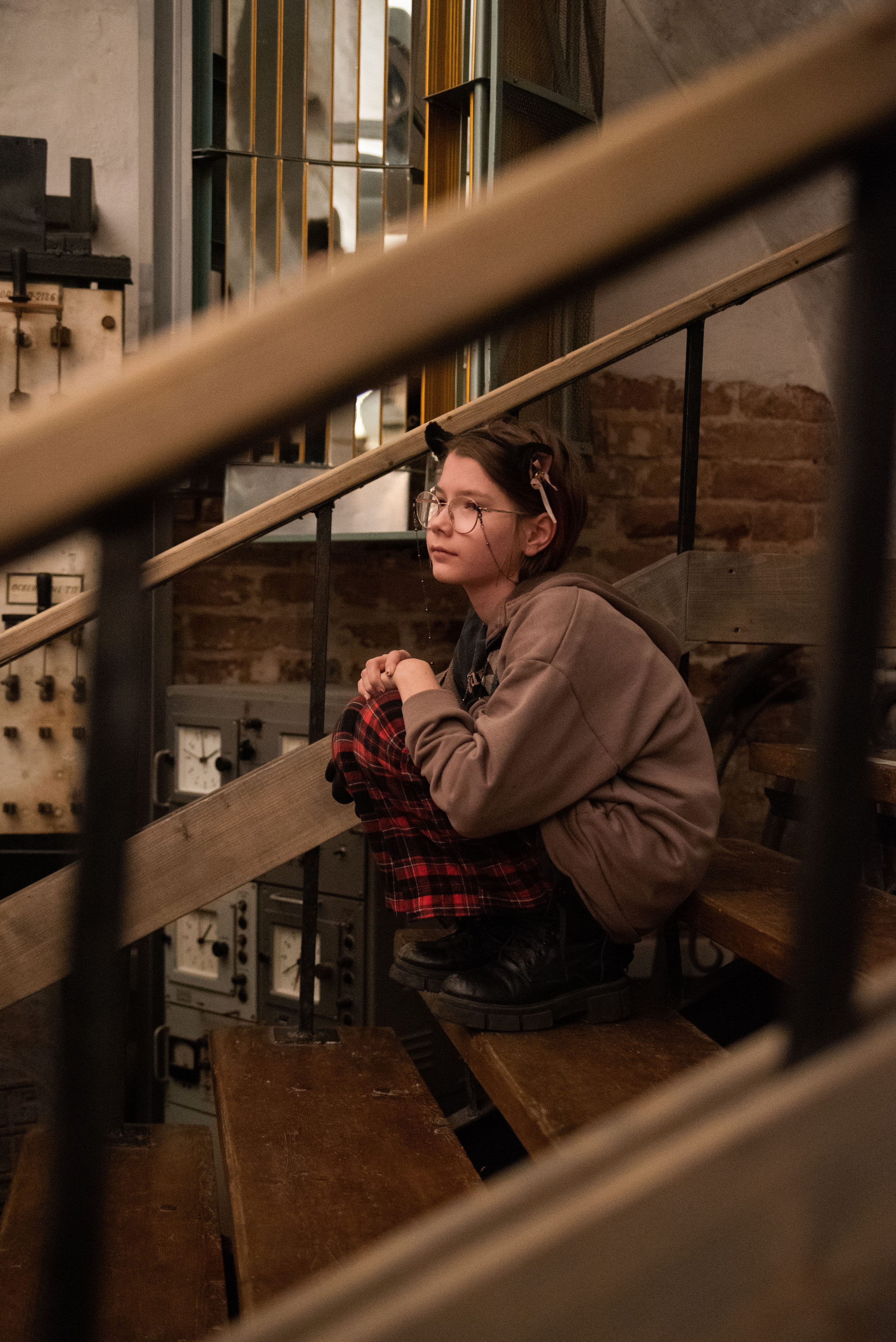 Музей «Огни Москвы» (съемка в темноте). Стильный портретный и семейный фотограф в Москве Ника Артуньянц