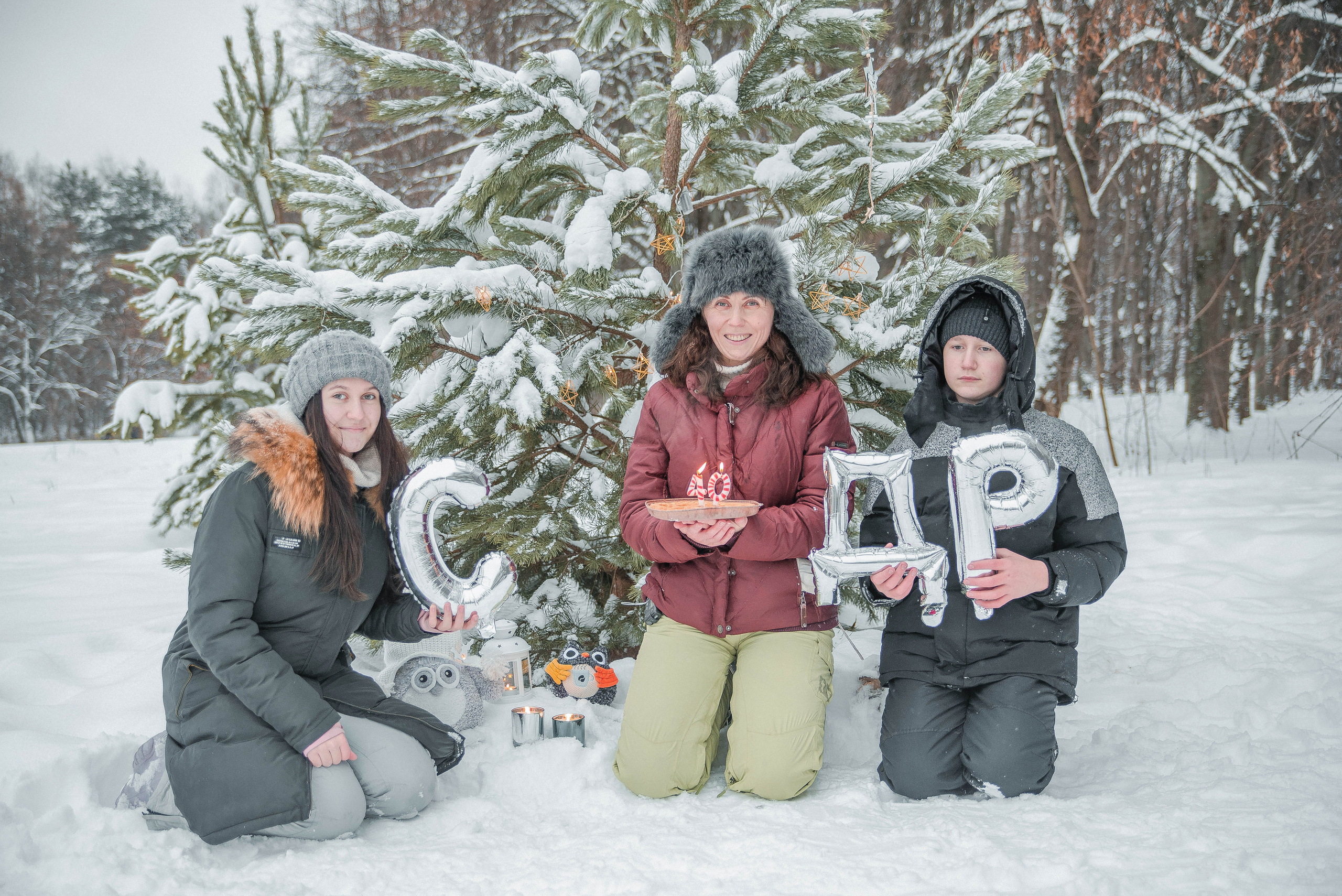 Наталья и дети. Стильный портретный и семейный фотограф в Москве Ника Артуньянц