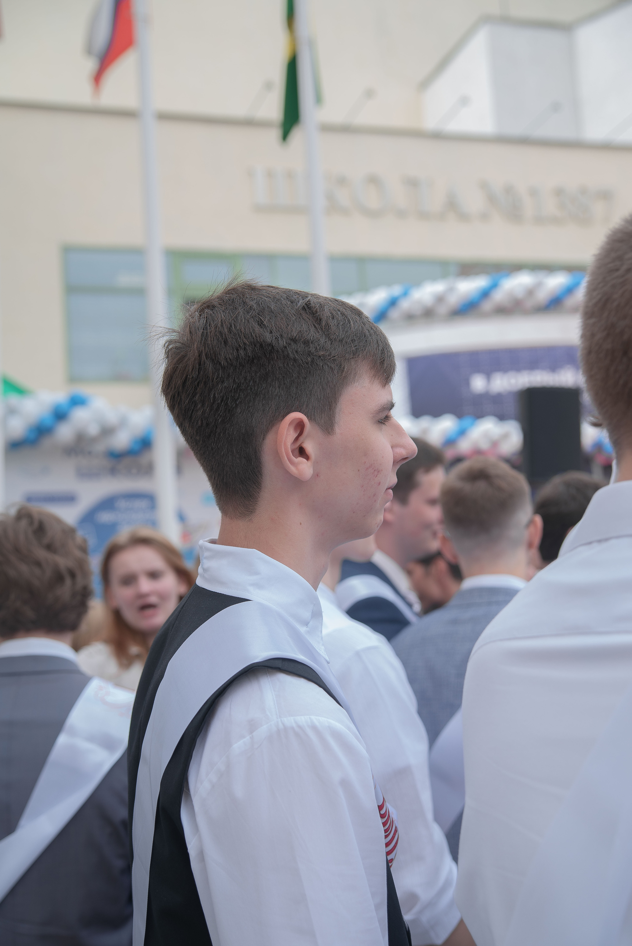 Последний звонок. Стильный портретный и семейный фотограф в Москве Ника Артуньянц