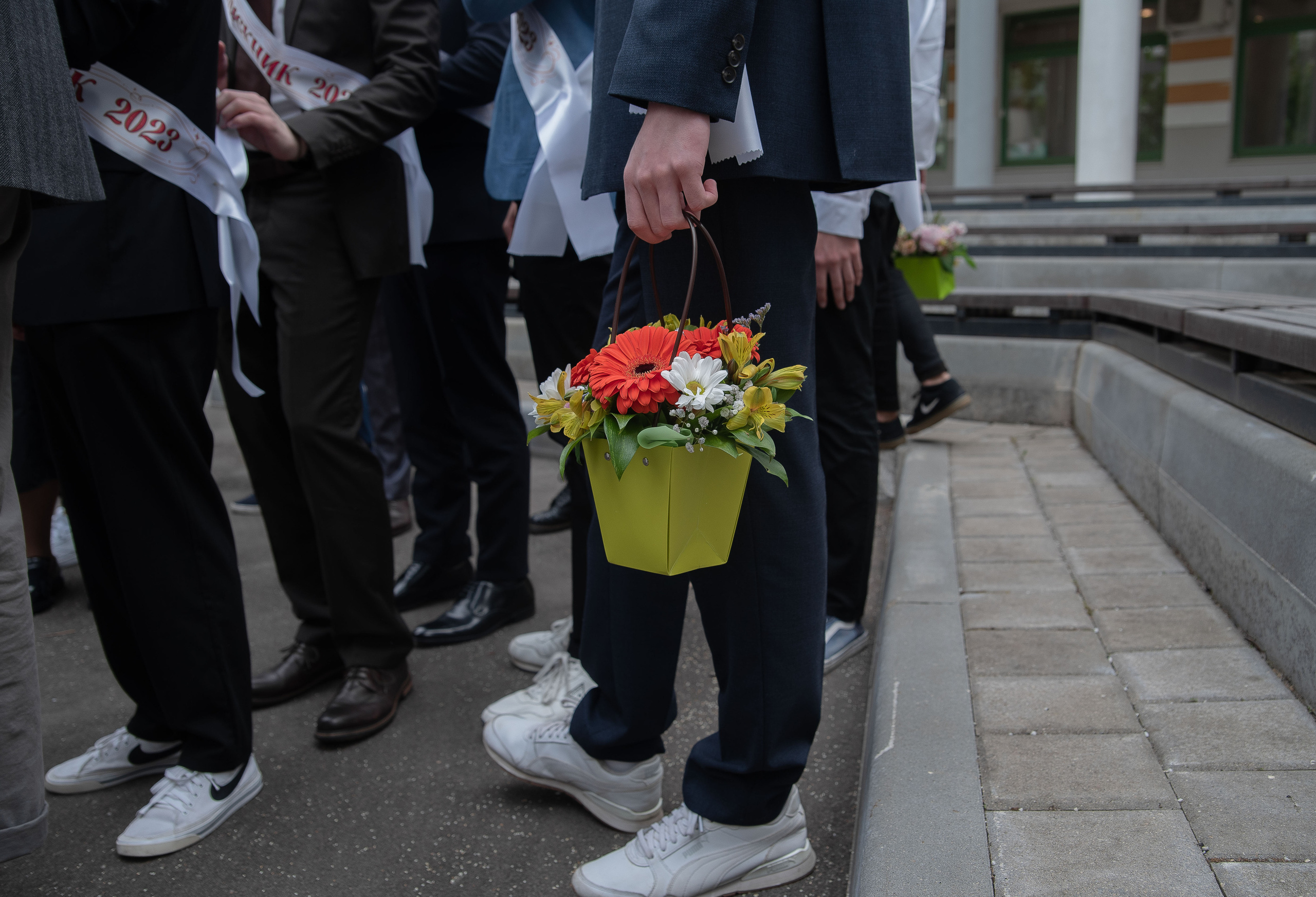 Последний звонок. Стильный портретный и семейный фотограф в Москве Ника Артуньянц