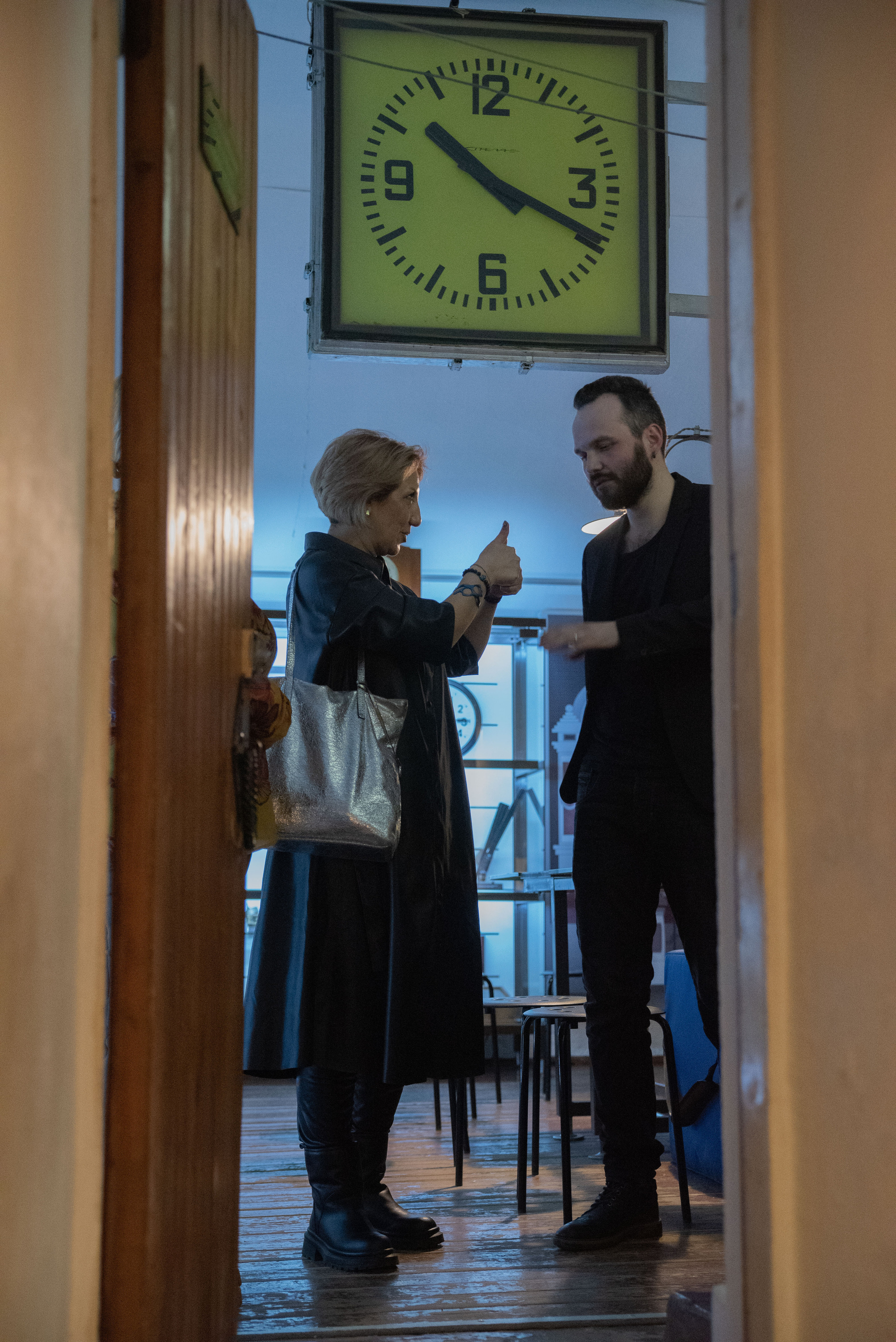 Музей «Огни Москвы» (съемка в темноте). Стильный портретный и семейный фотограф в Москве Ника Артуньянц