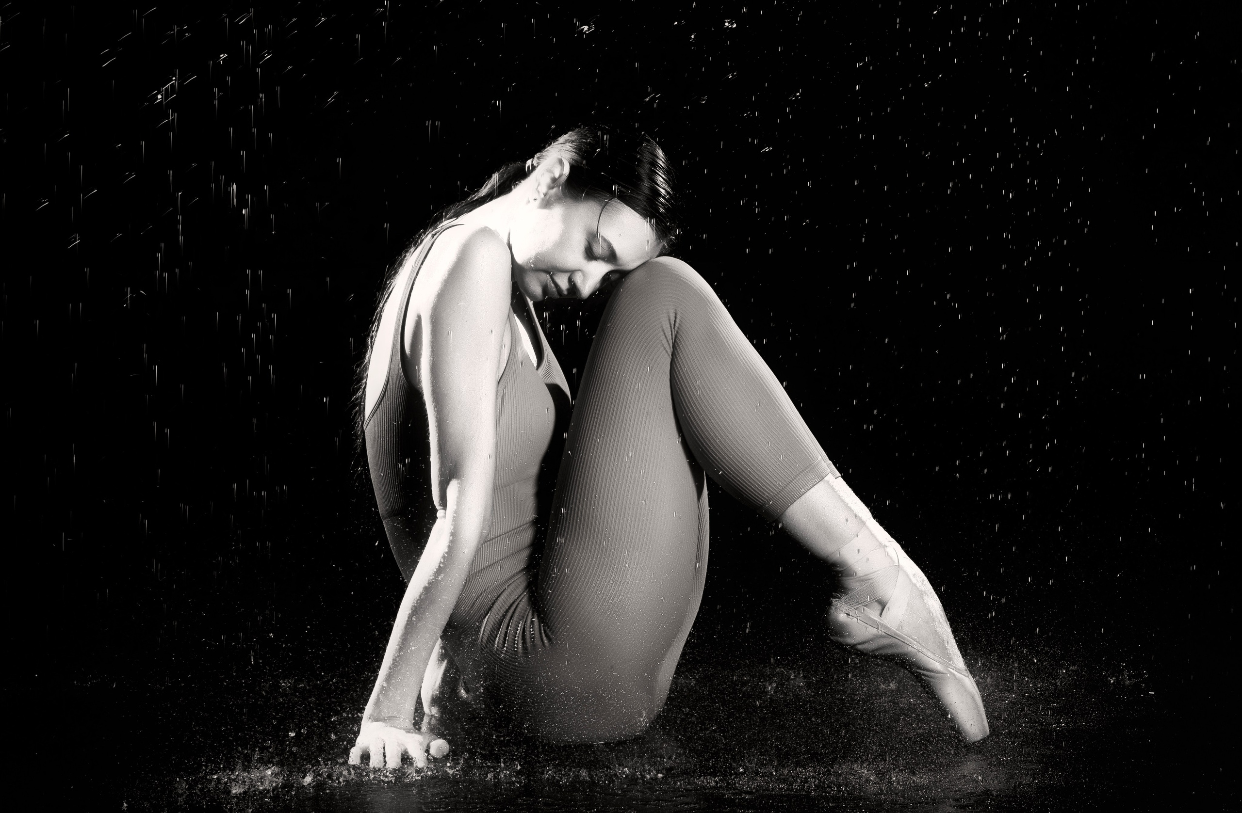 Анна ч\б версия. Балетный фотограф Москва Майоров Николай