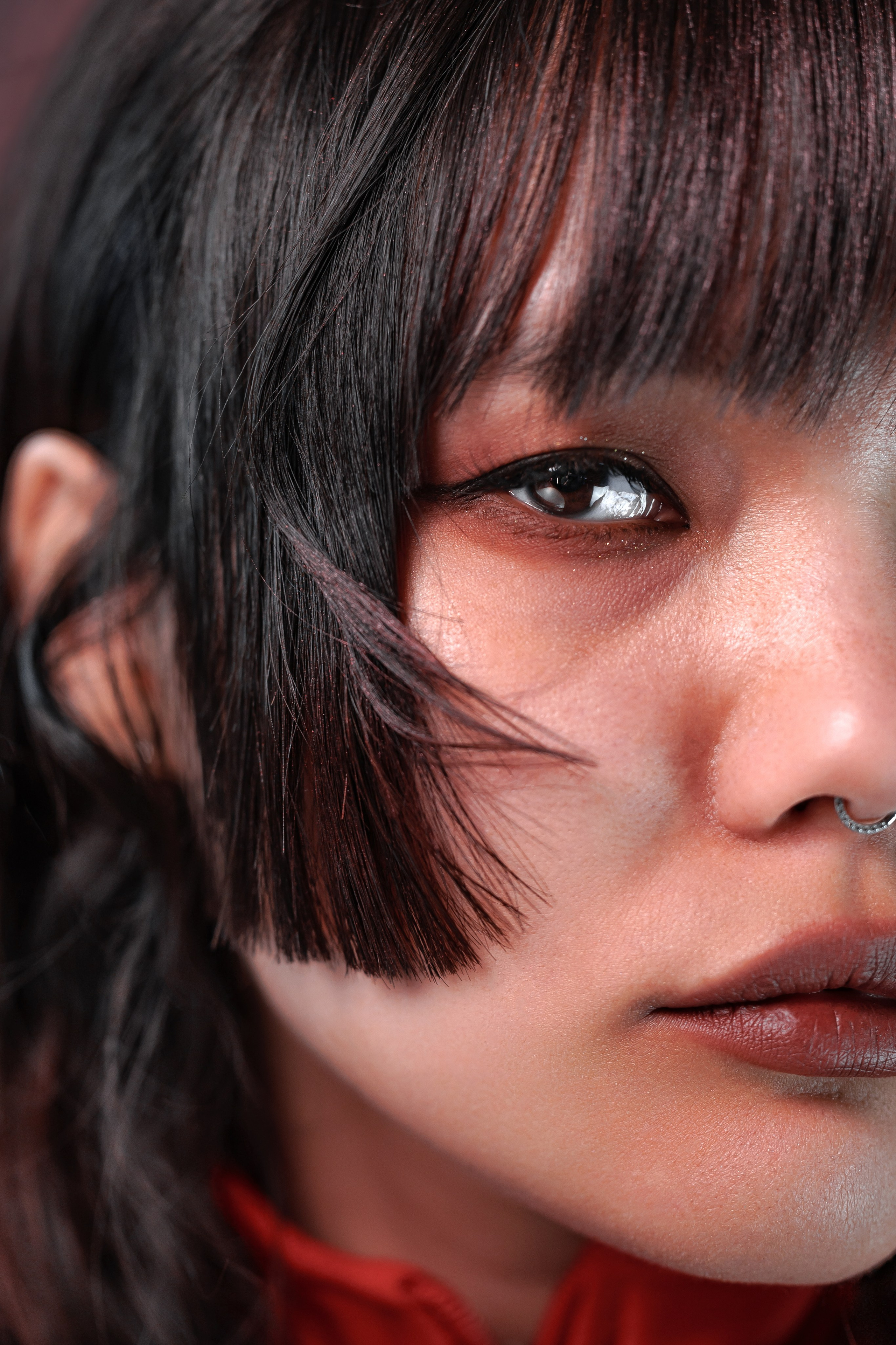 Съёмка на конкурс работы мастера стрижки. Пошта