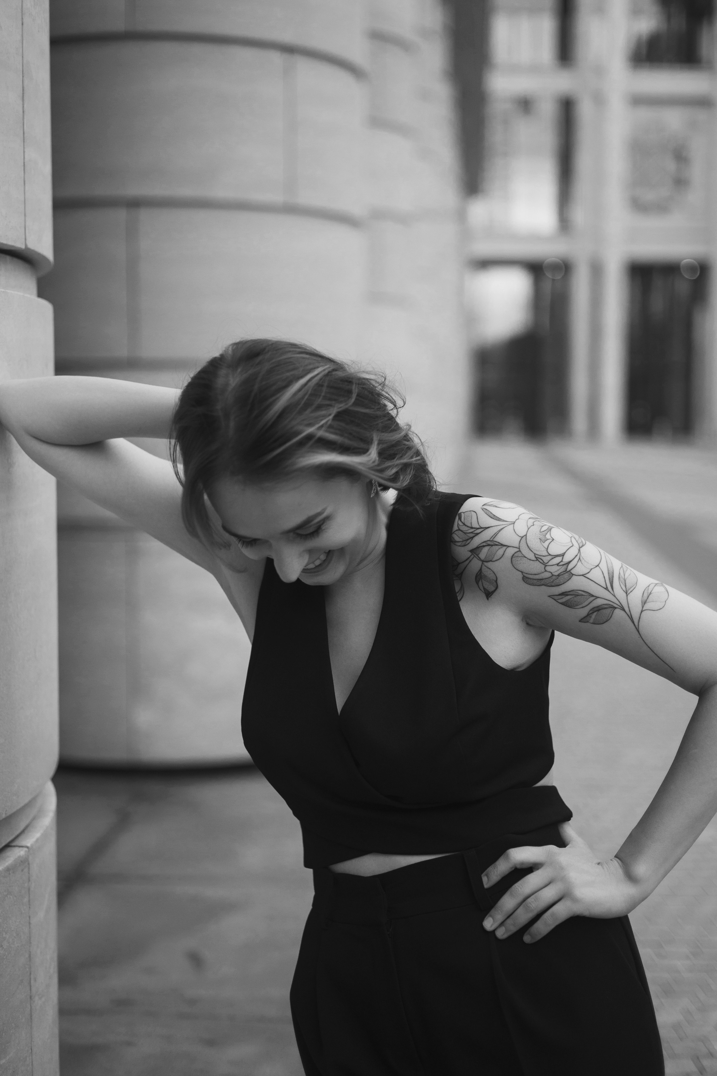 Прогулочная фотосессия. Портретный фотограф СПб, женский фотограф, минимализм и эстетика