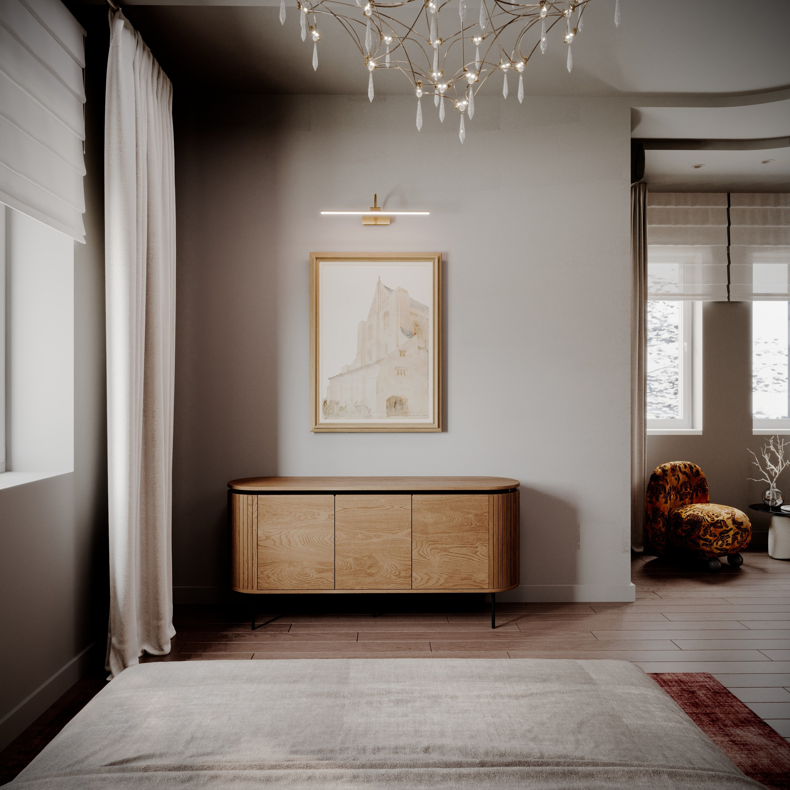 Двухэтажный дом пос. им. Куйбышева г. Оренбург 2 этаж. Дизайнер интерьера вашего дома мечты