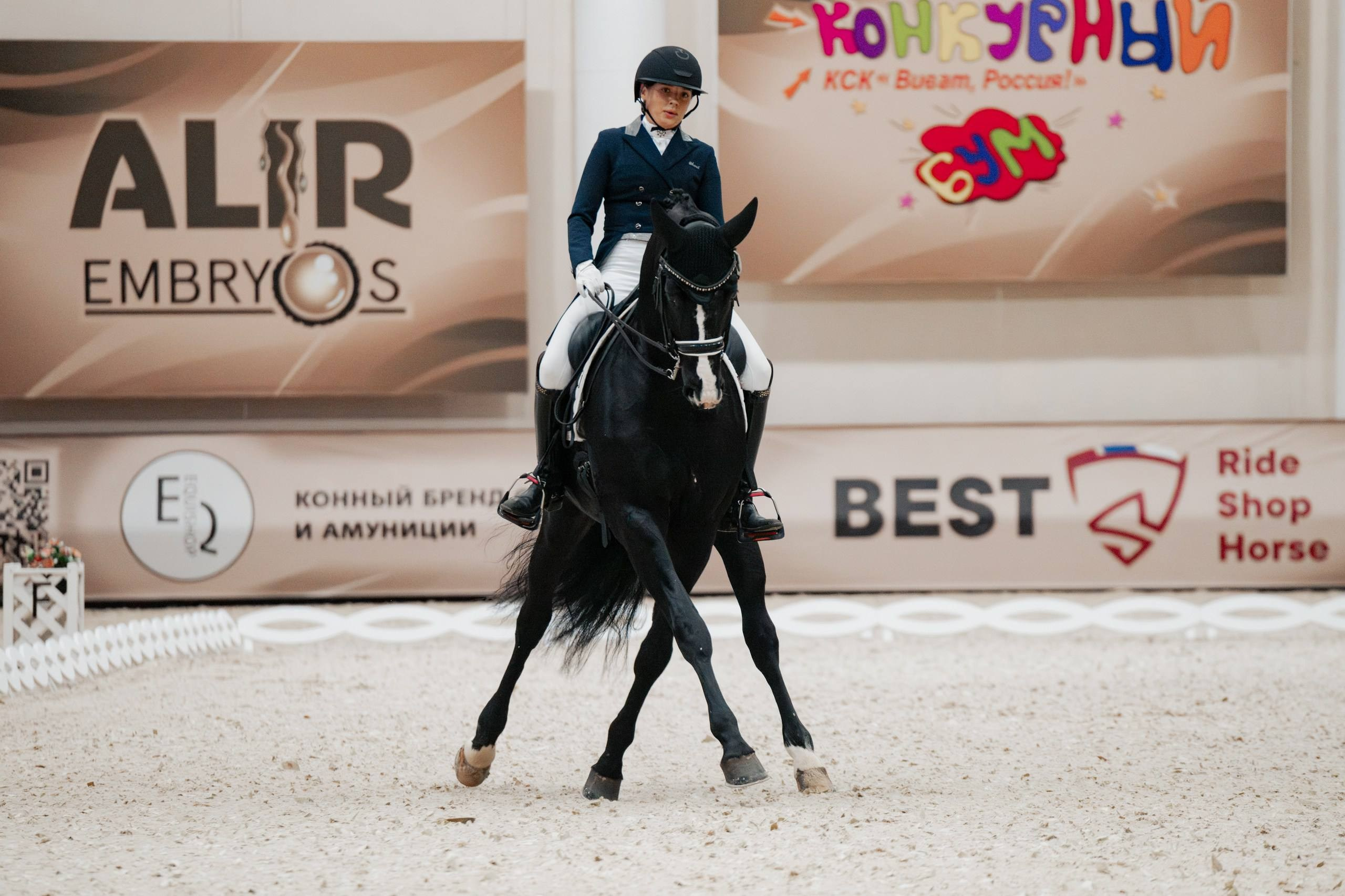 МЕЖДУНАРОДНЫЕ СОРЕВНОВАНИЯ по ВЫЕЗДКЕ КСК «Виват, Россия!». Куракина Дарья • Конный фотограф