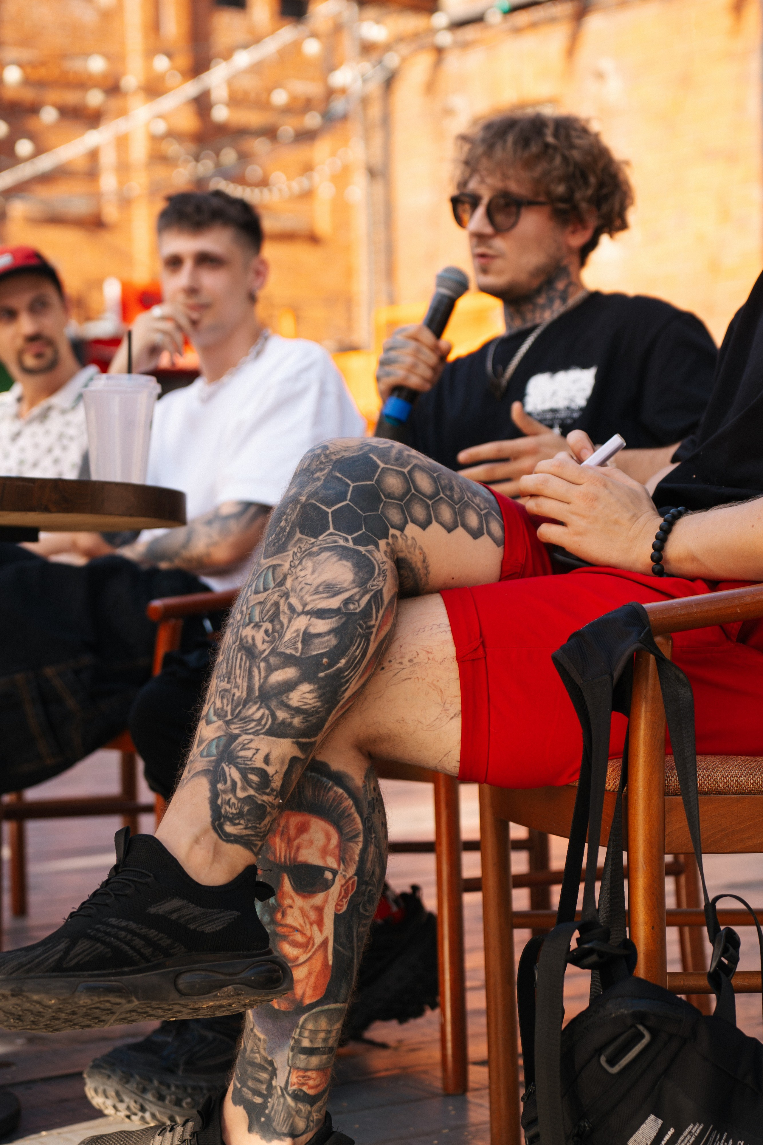 Встреча татуировщиков. Фотограф в Воронеже Ольга Космодемьянская