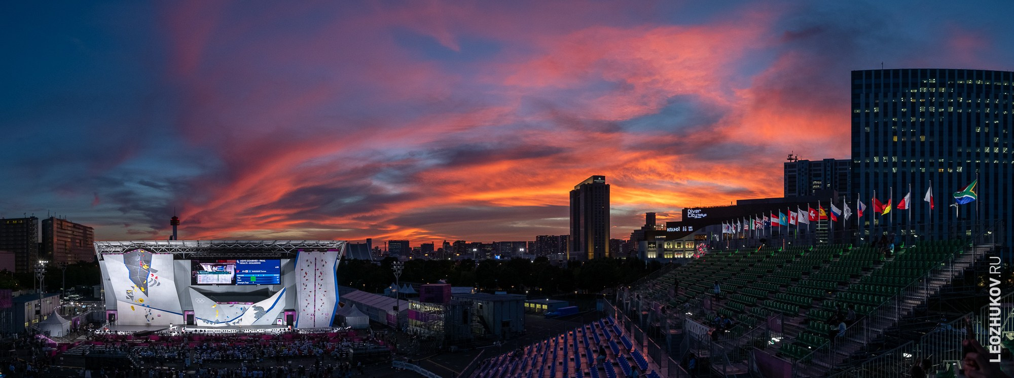 Tokyo-2020 Olympic games. Sports photographer Leonid Zhukov
