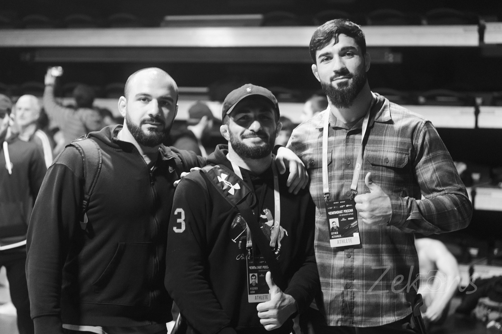 Чемпионат России по вольной борьбе 2025 (Москва). Zekons. Фото, видео, нейросети