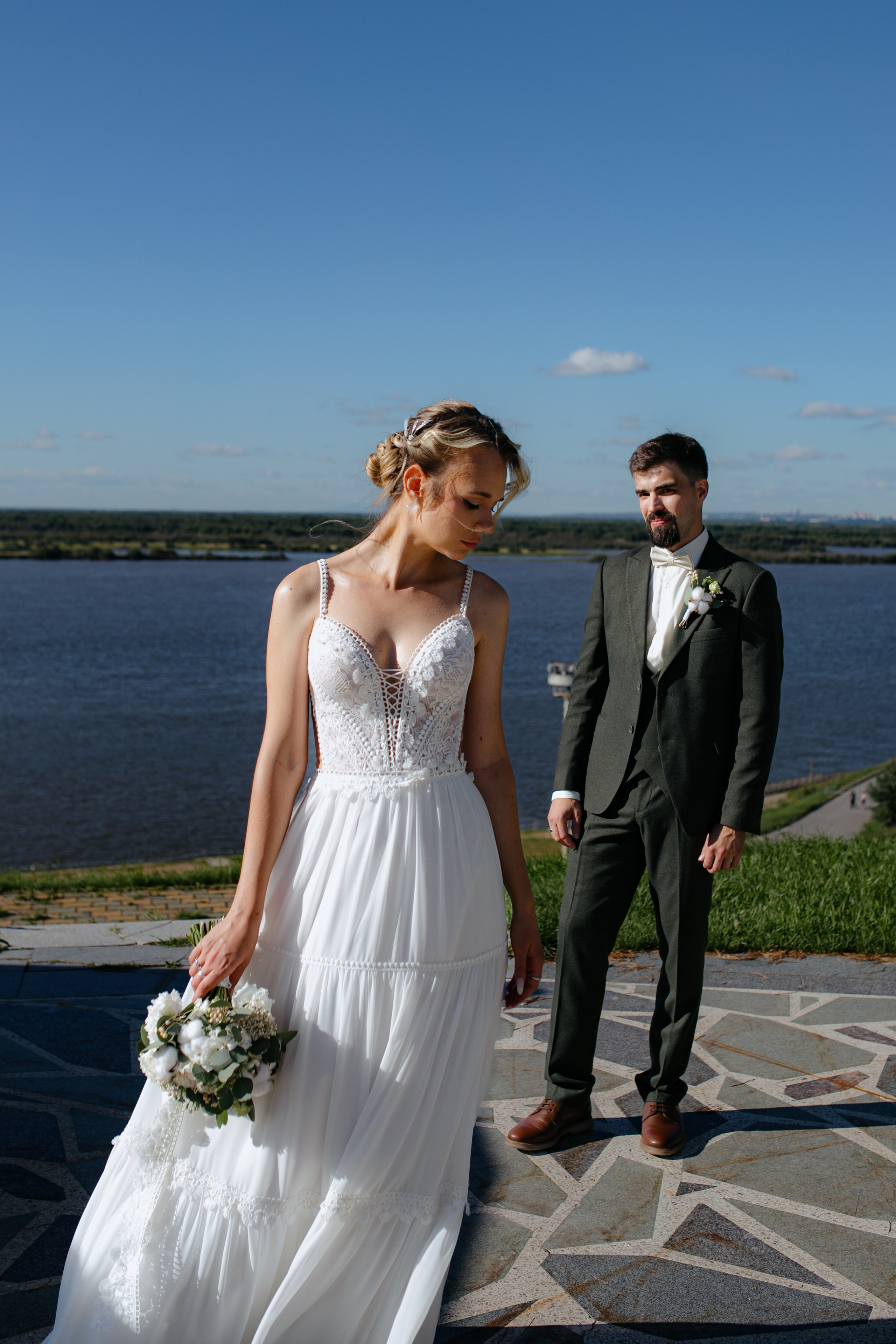 Свадебная фотосессия Никиты и Кати в Хабаровске на Заимке