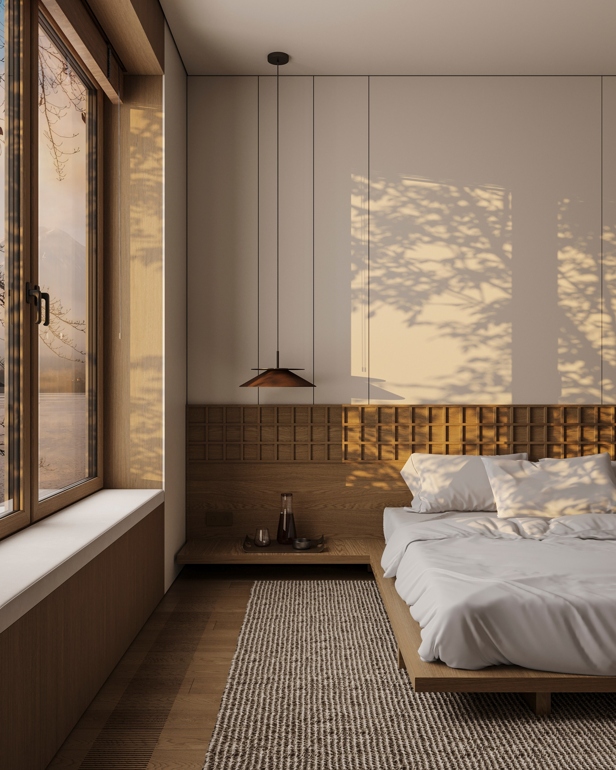 JAPANDI HAVEN | CONCEPTUAL PROJECT. Interior Visualization by Valerie Stetyukevich