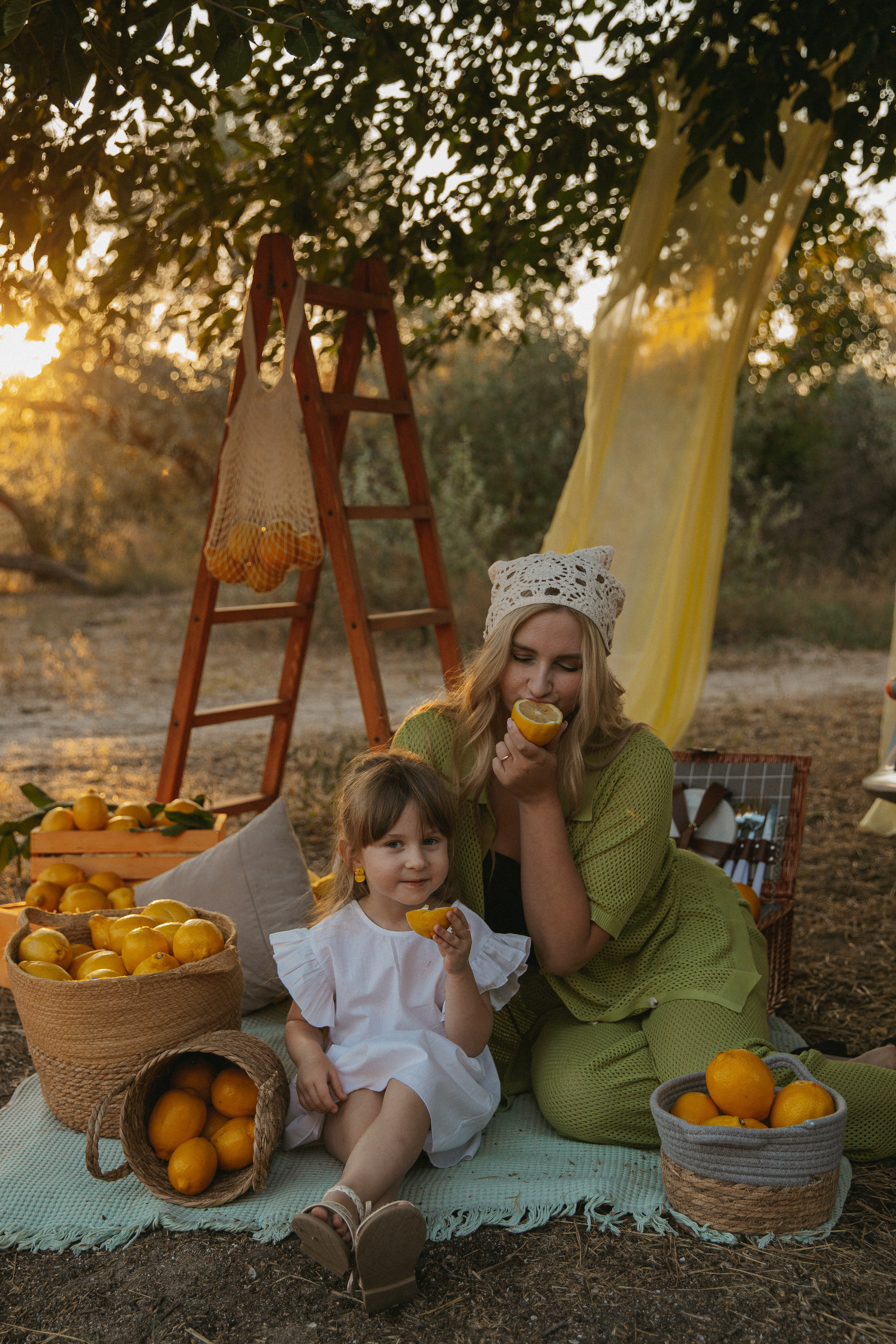 Фотопроект с лимонами