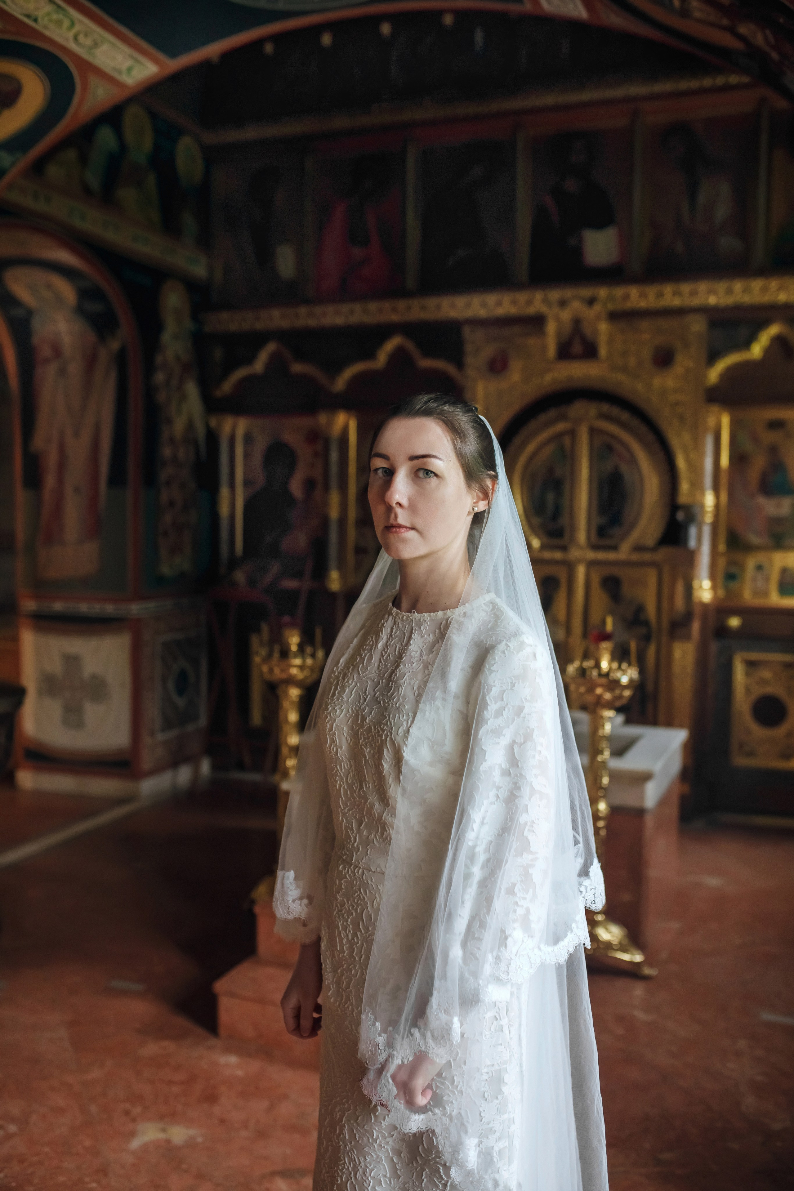 Венчание Андрея и Елены. Фотограф на Крещение, семейный фотограф в Москве