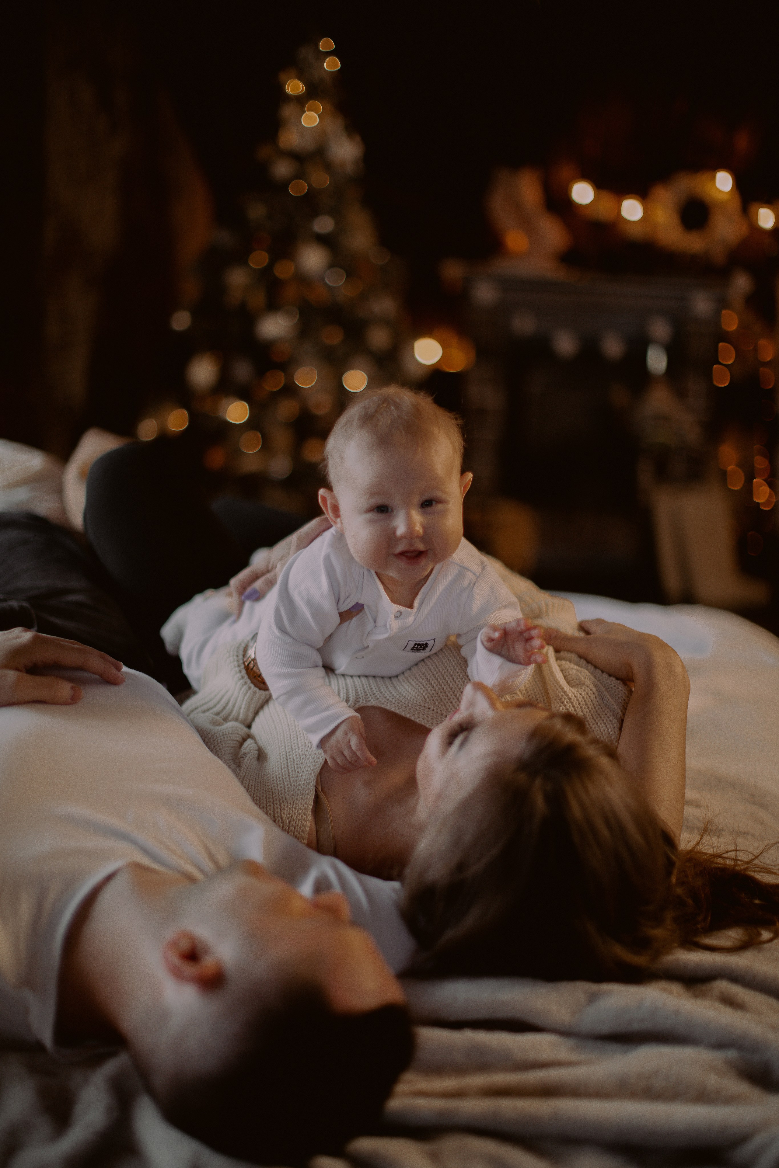Первая новогодняя фотосессия малышки Эмилии. Фотограф в Нижнем Новгороде