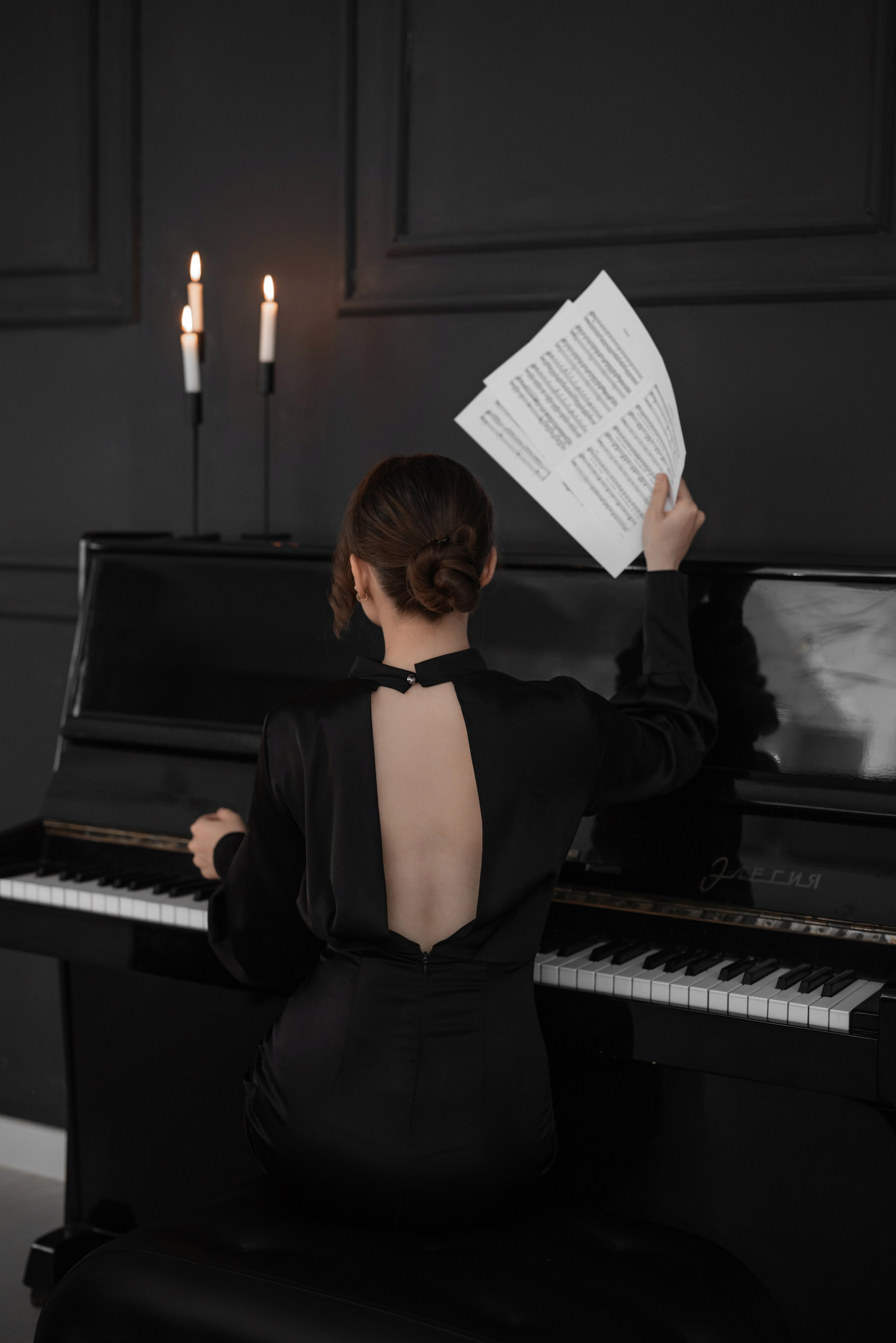 Фотопроект *Свечи и пианино*. Фотограф в городе Салават