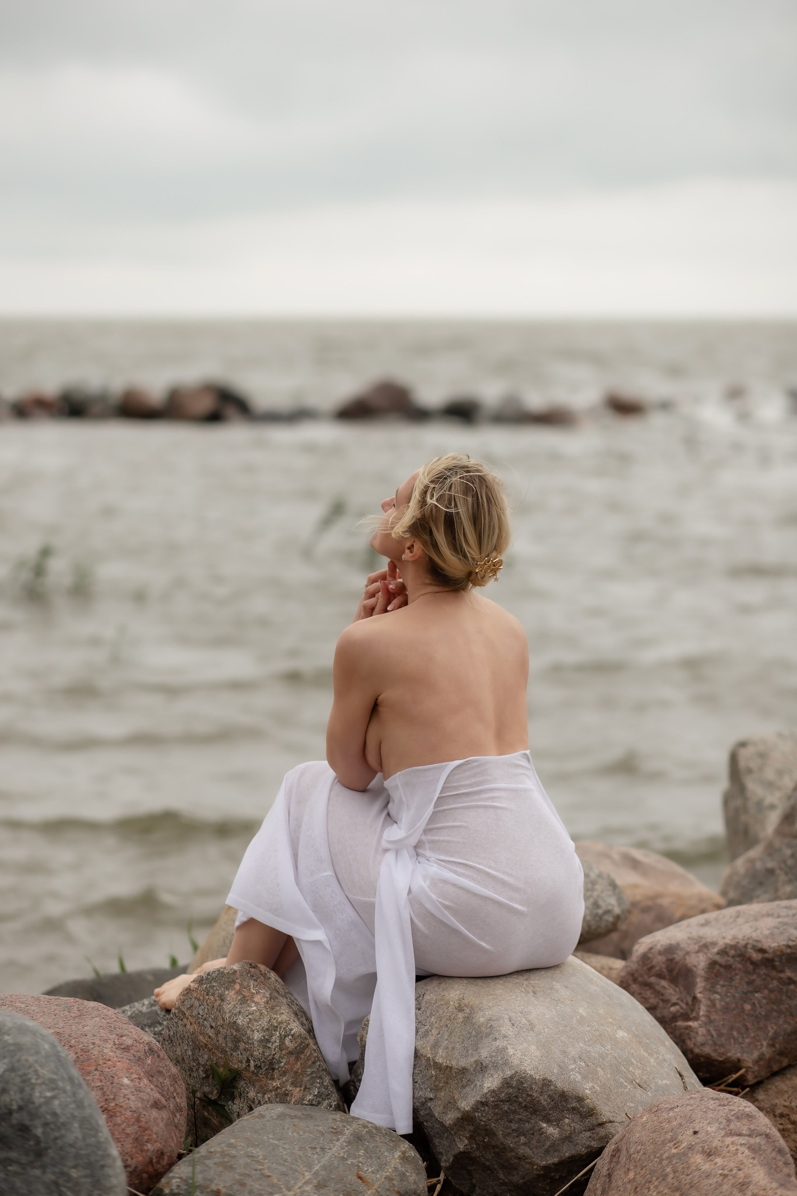 Катя. Маяк в Заливино. Фотограф в Калининграде Решетникова Алина