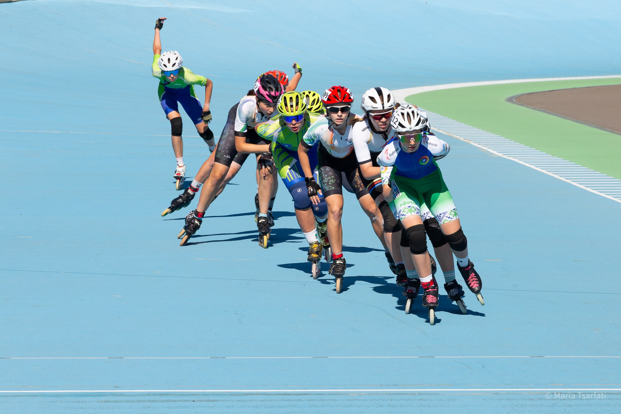 Международные соревнования по спидскейтингу. Солигорск, Беларусь. 2025. Спортивная съемка Мария Царфати