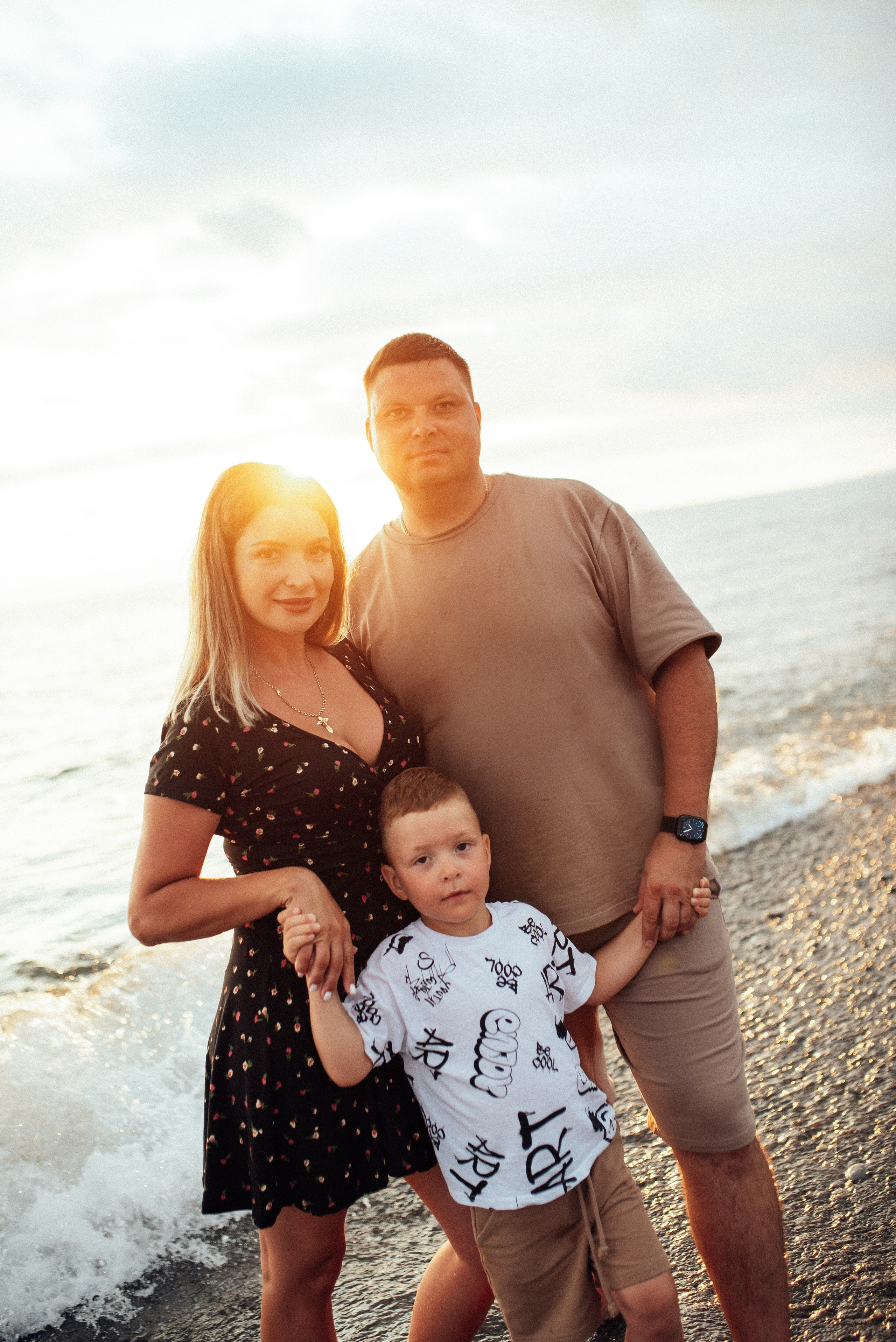 Семейная Фотосессия на соре в Сочи Лазаревской, Лос, Дагомысе, Адлере. Фотограф в Сочи — Маргарита Поганова