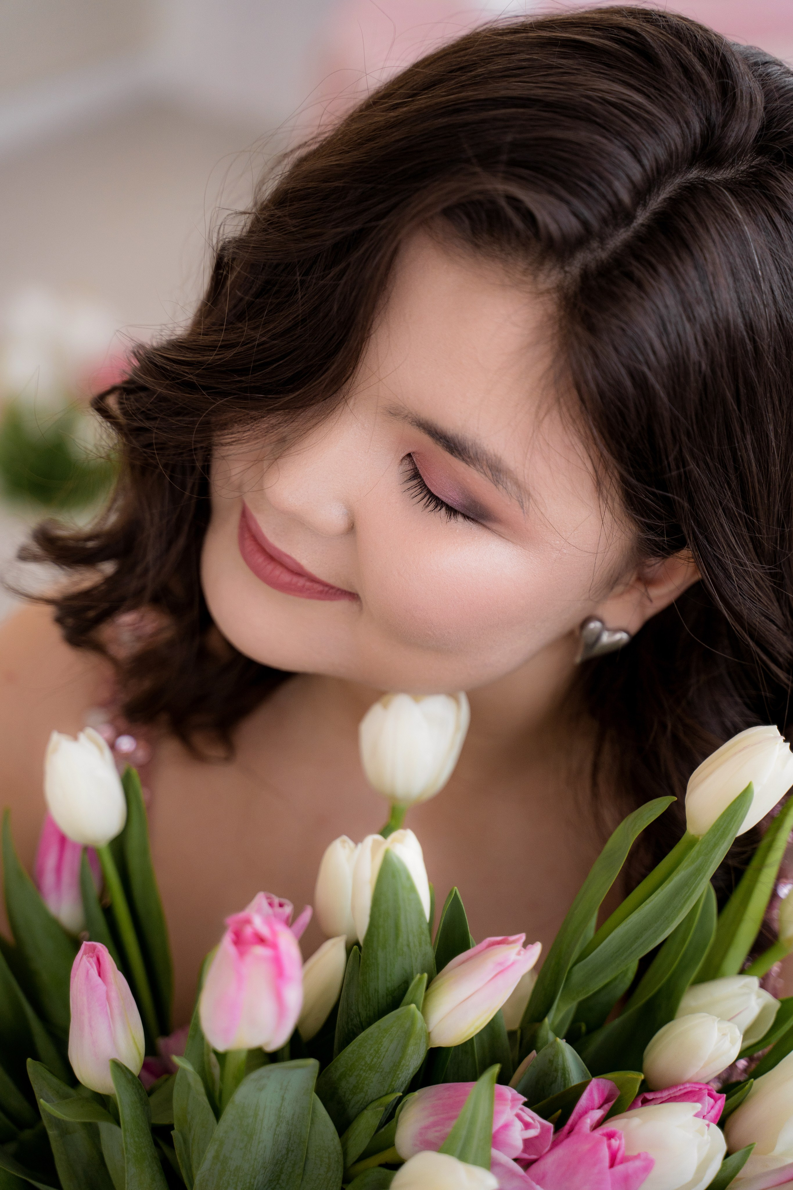 Тюльпановое настроение. Фотостудия Малина в городе Улан-Удэ. Фотограф Ирина Жарникова