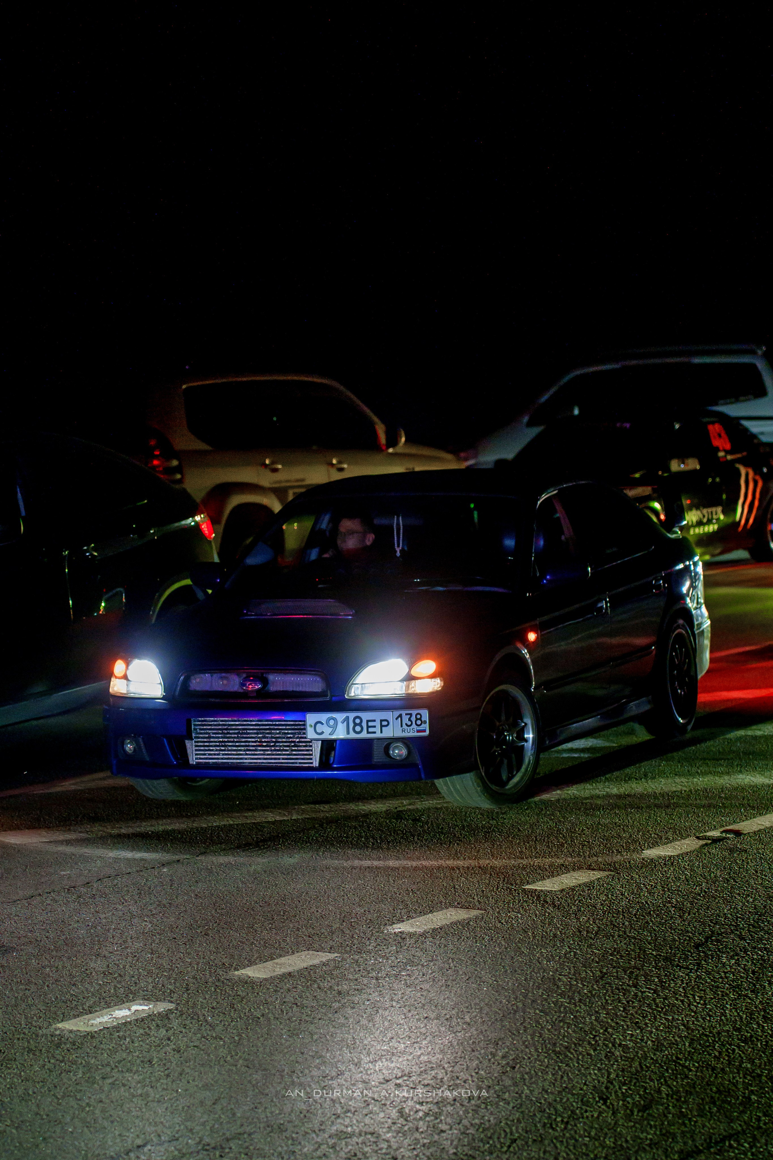 Night drag 25'. Фотограф, видеограф и пилот дрона на Байкале
