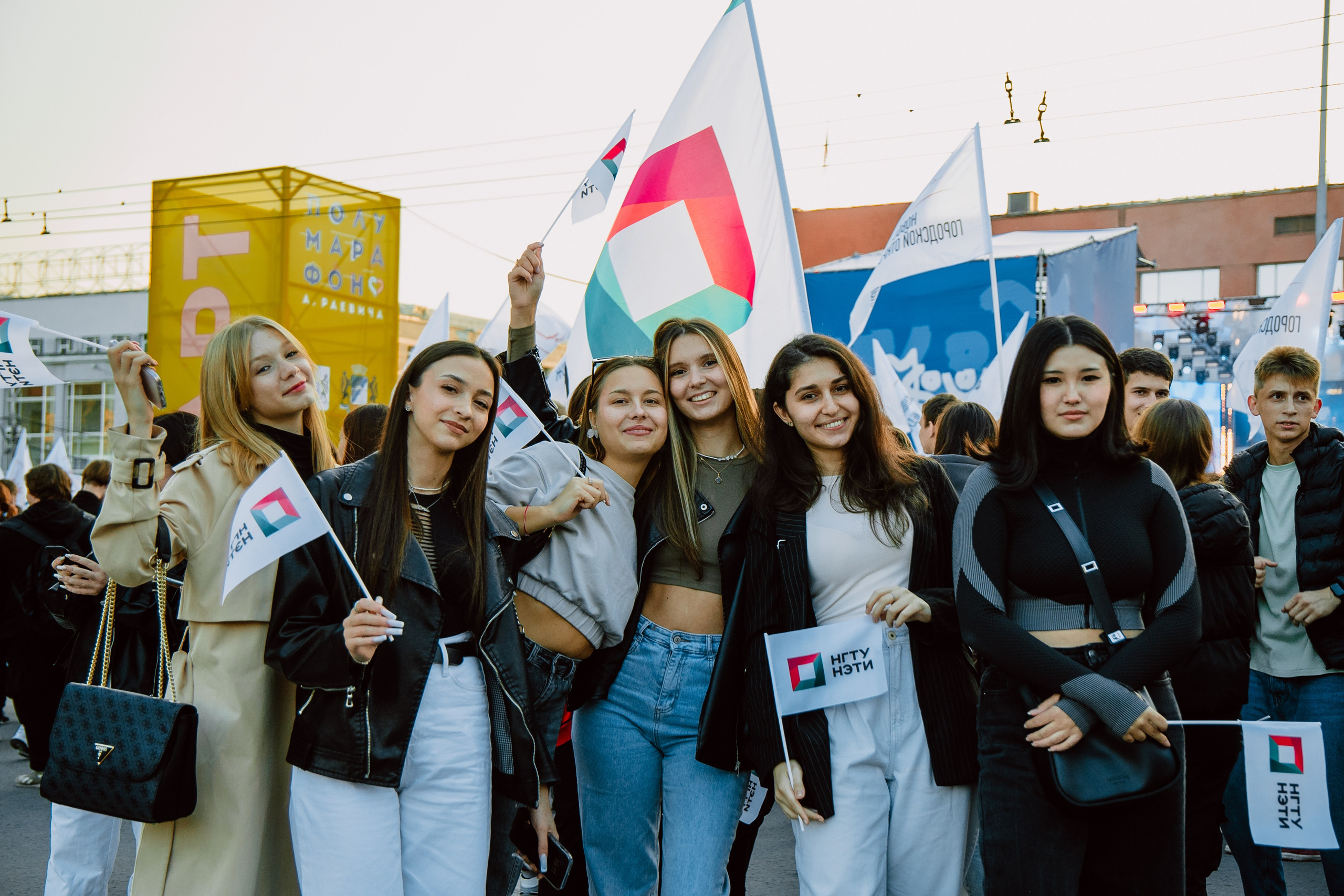 Парад студенчества. Фотограф Новосибирск Вероника Вишневская
