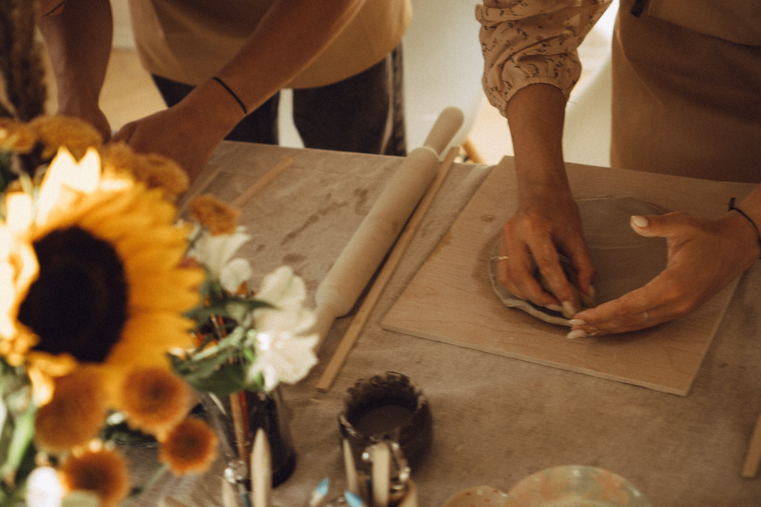 Любовь в студии лепки. Профессиональный фотограф, Санкт-Петербург — Виктория Богомолова