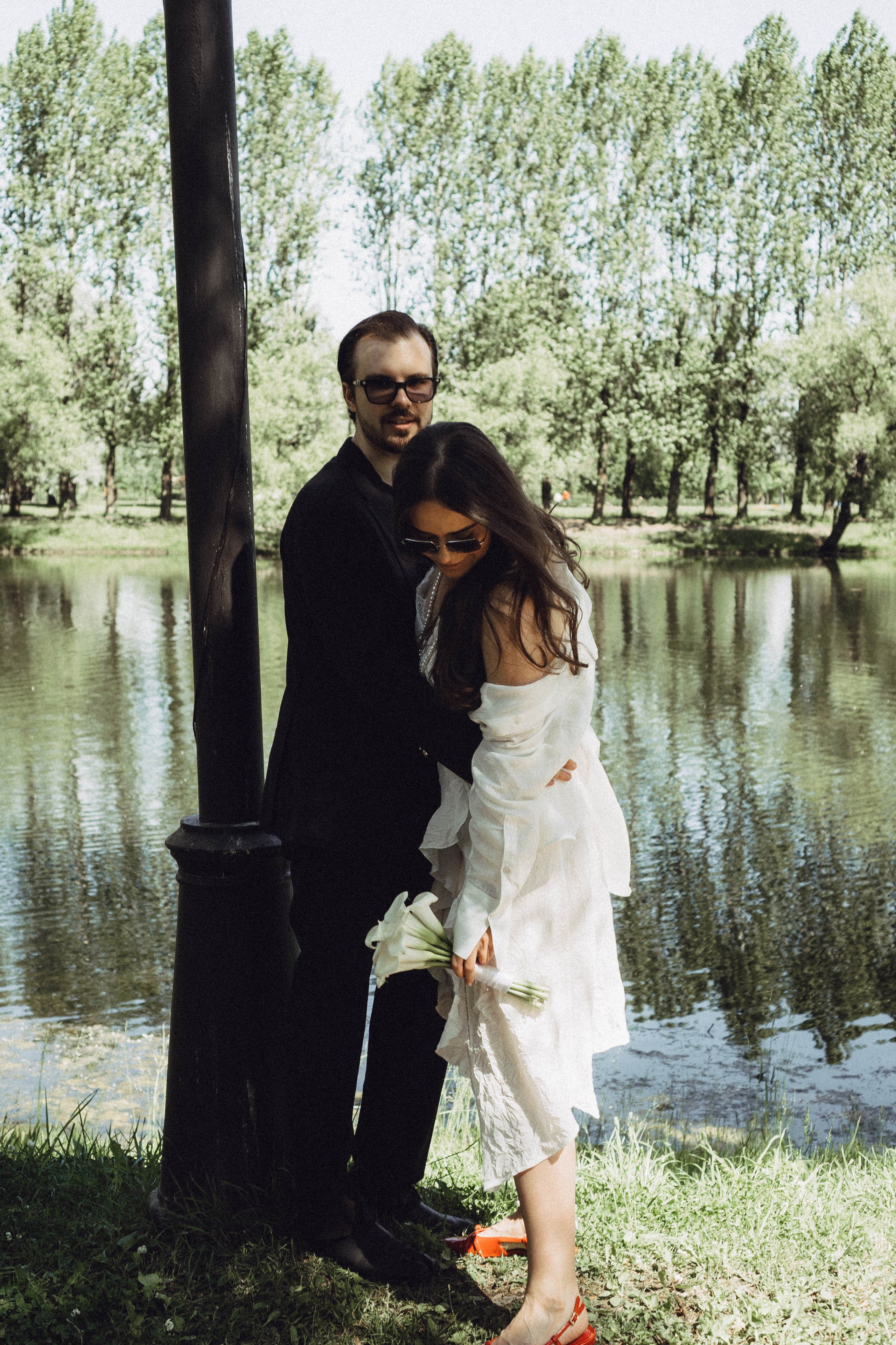 СВАДЕБНАЯ СЬЕМКА В ПАРКЕ ПОБЕДЫ И ПРОГУЛКА ПО МОСКОВСКОМУ ПРОСПЕКТУ. Профессиональный фотограф, Санкт-Петербург — Виктория Богомолова