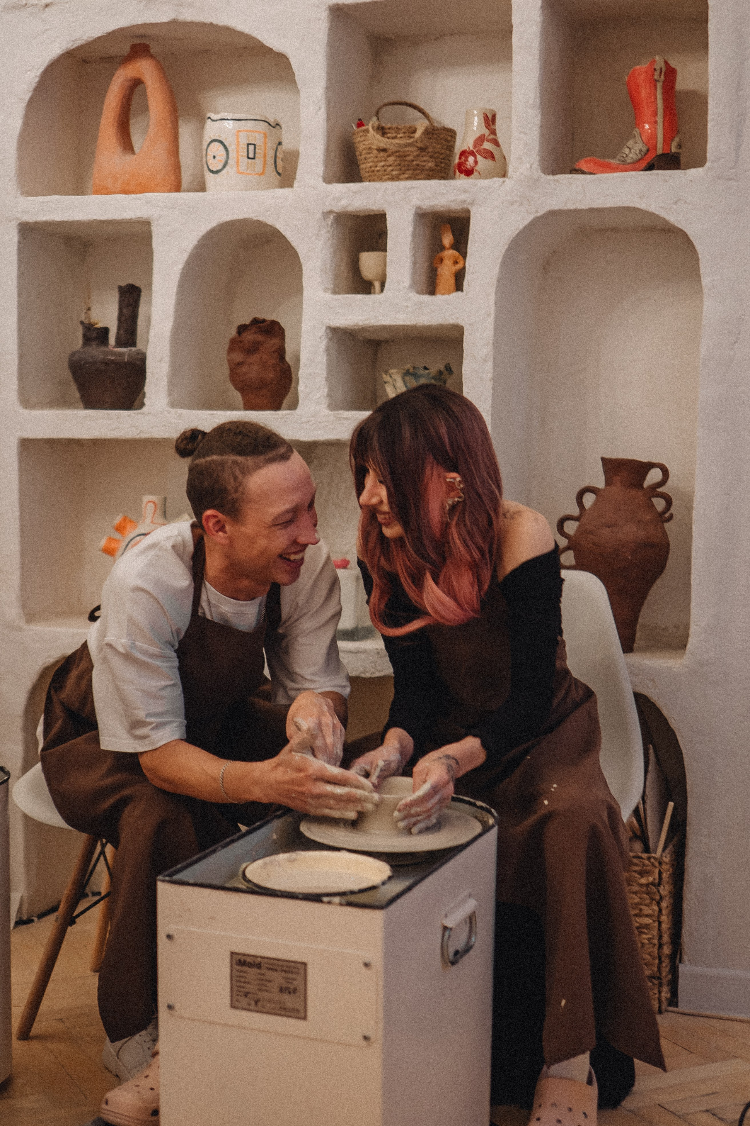 СВИДАНИЕ В ГОНЧАРНОЙ МАСТЕРСКОЙ. Профессиональный фотограф, Санкт-Петербург — Виктория Богомолова